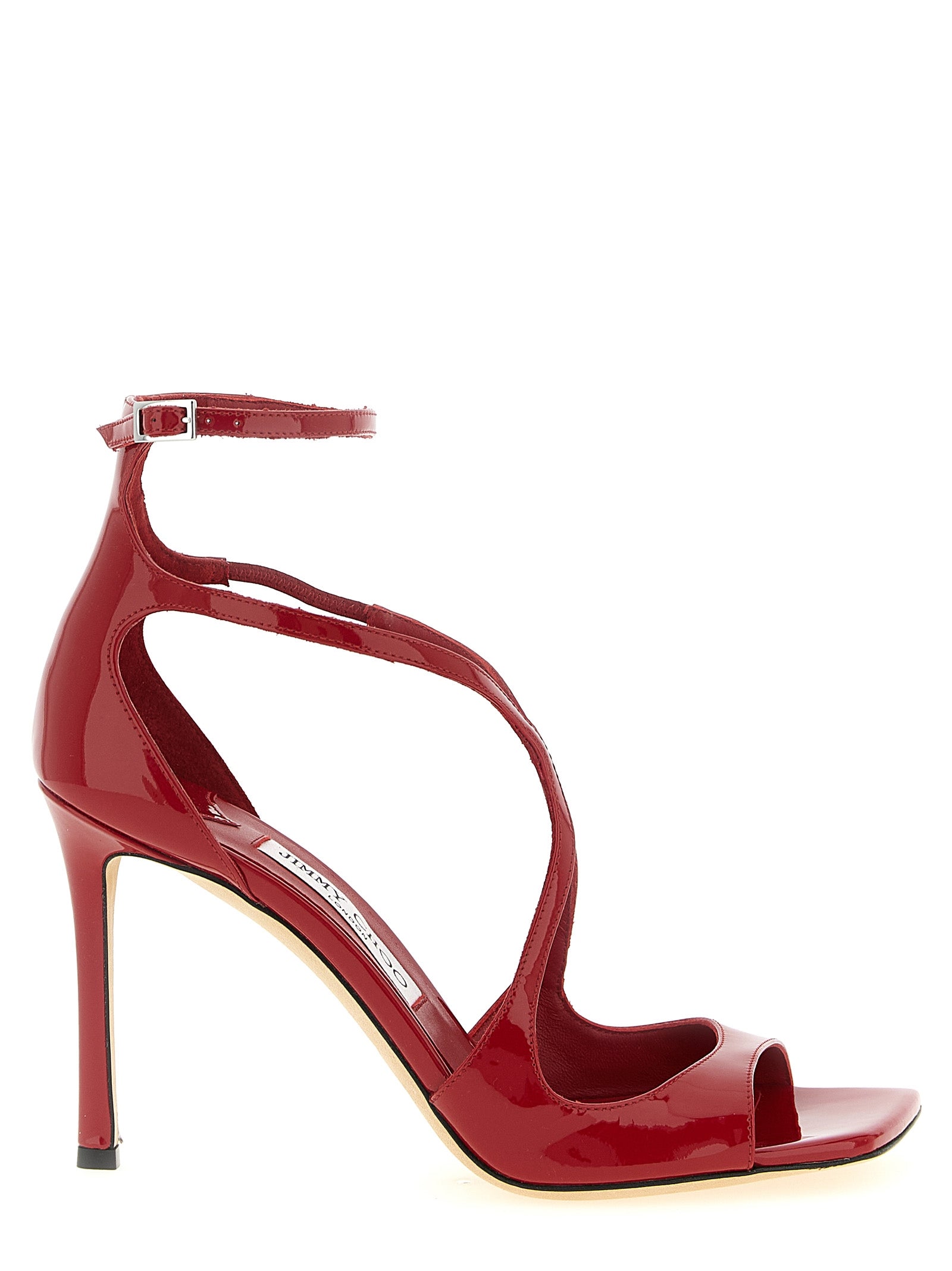 Jimmy Choo Multicolor Leather Stiletto Heel Women's Sandals
