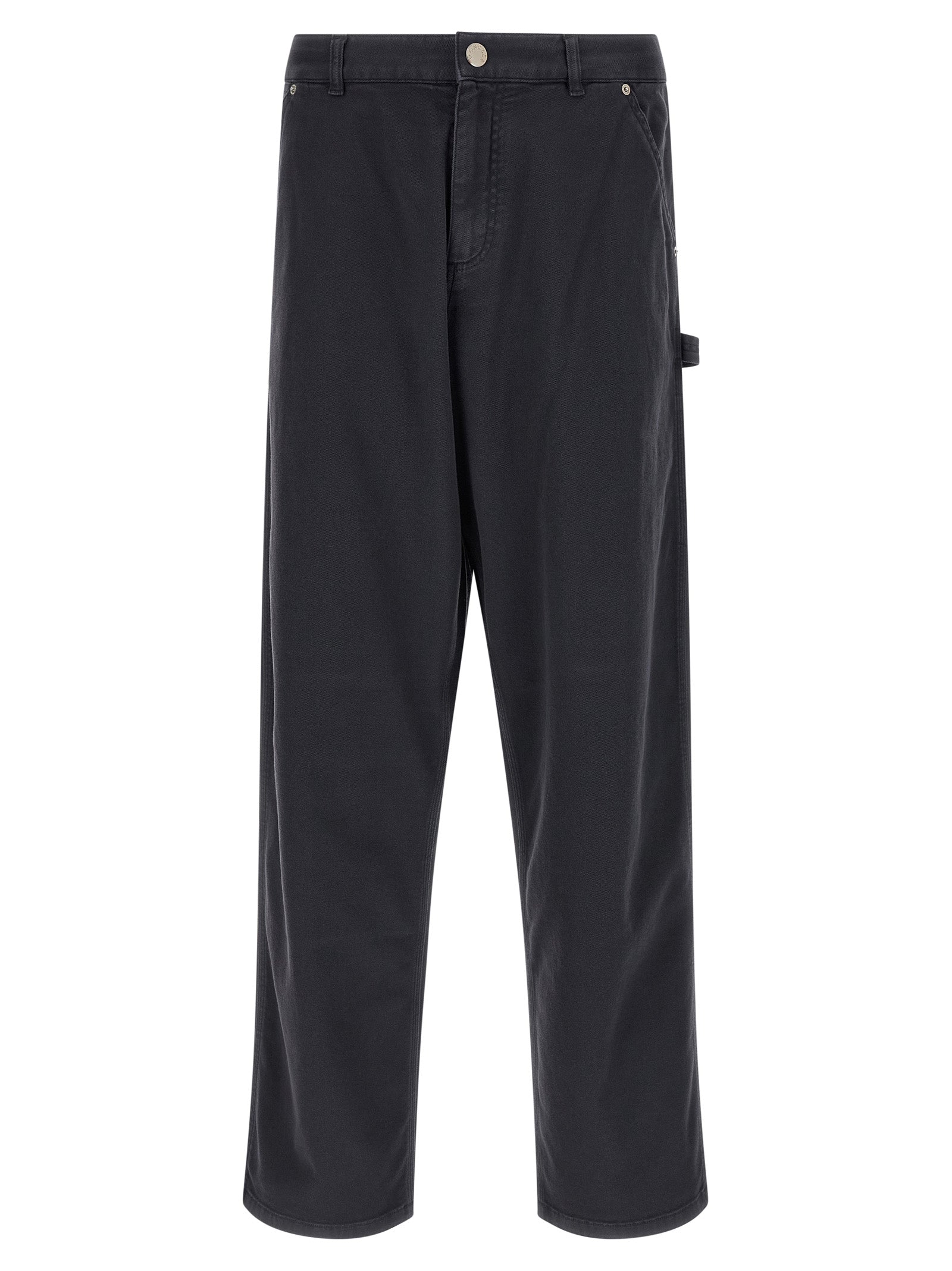 Moncler Blue Cotton Cargo Men's Pants