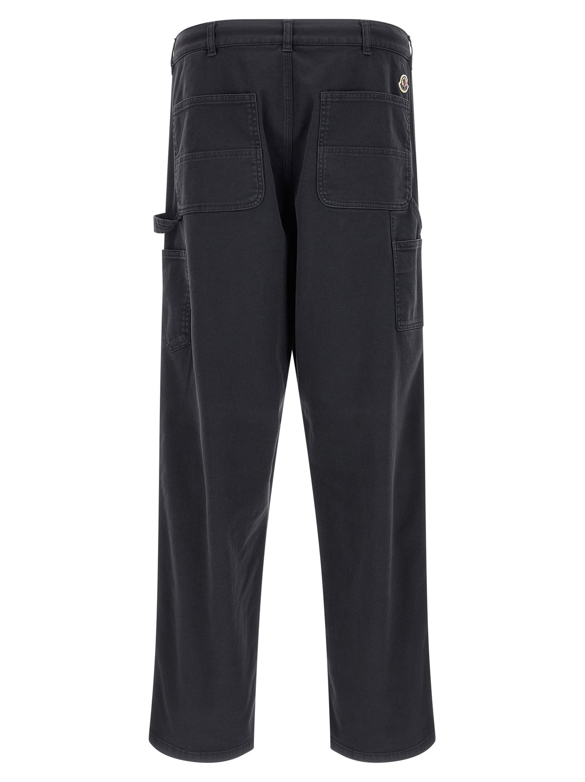Moncler Blue Cotton Cargo Men's Pants