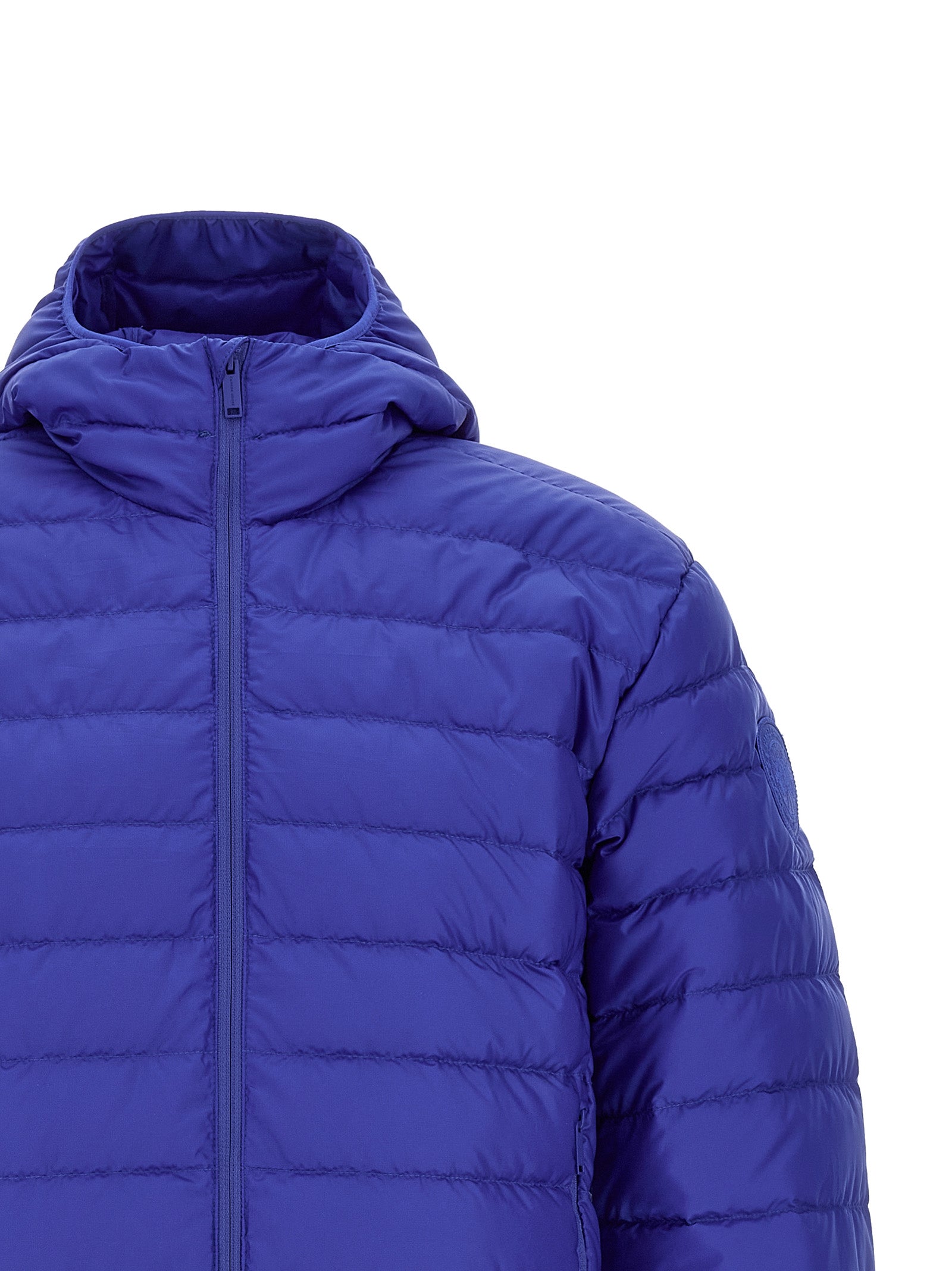 Canada Goose Blue Polyamide Full-Length Men's Jacket