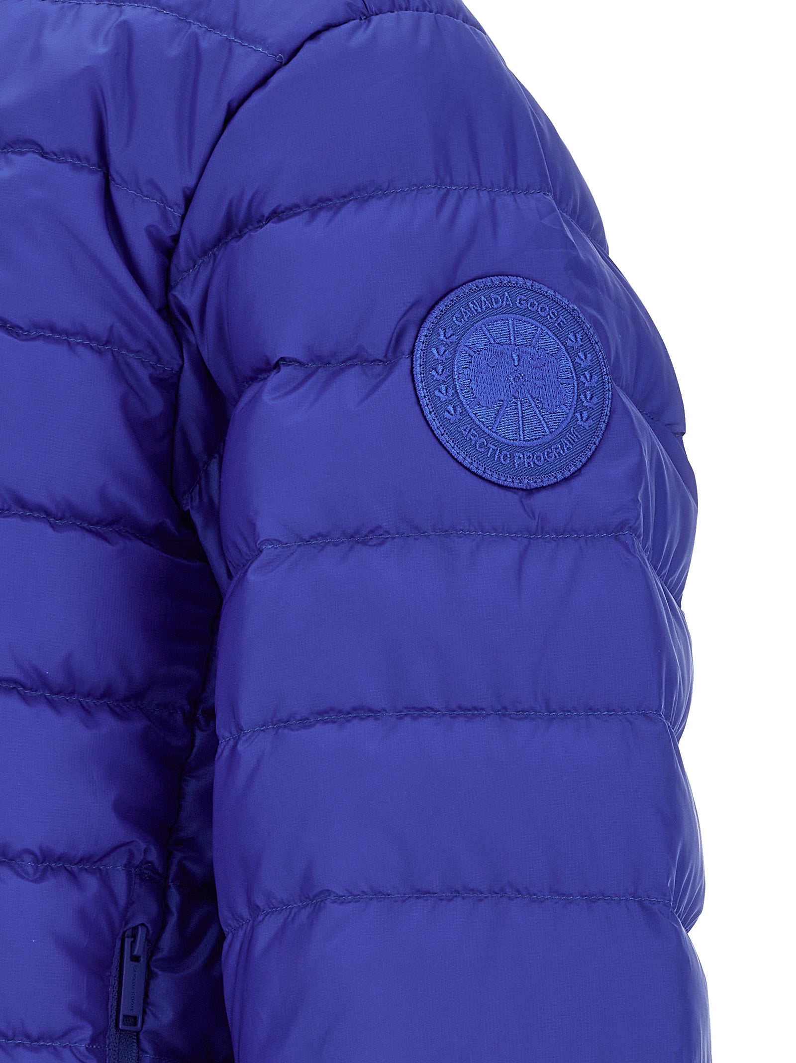 Canada Goose Blue Polyamide Full-Length Men's Jacket