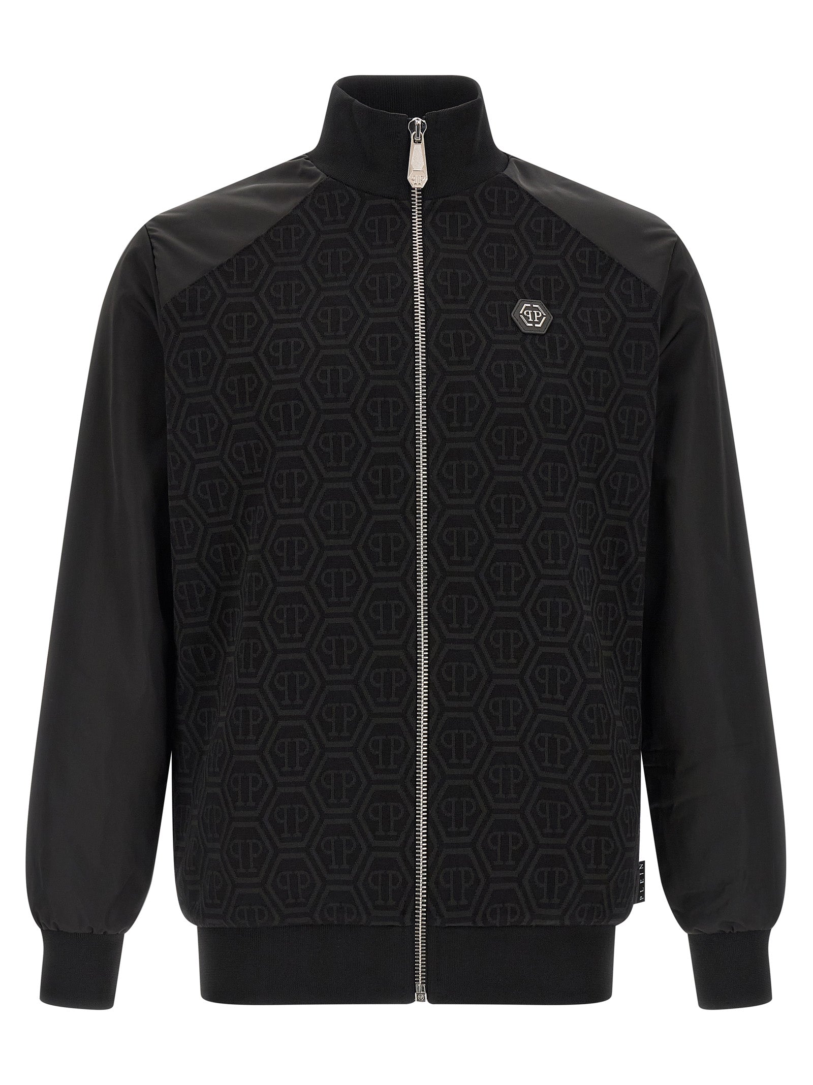 Philipp Plein Black Cotton Men's Sweatshirt