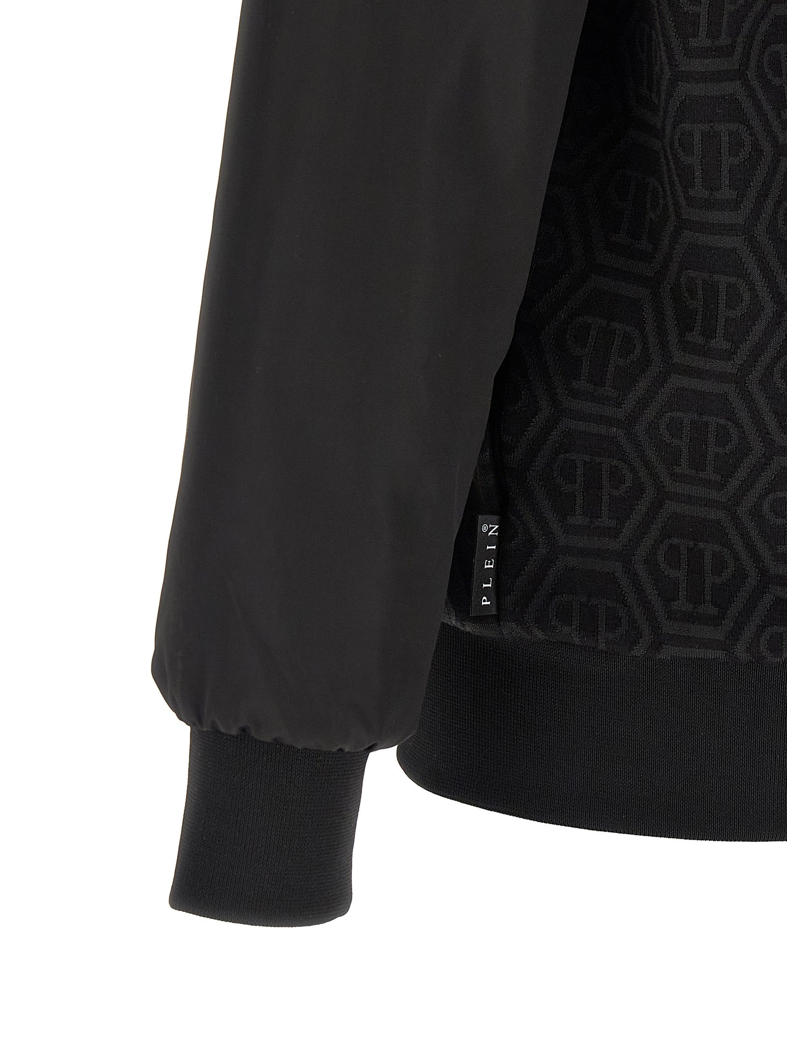 Philipp Plein Black Cotton Men's Sweatshirt