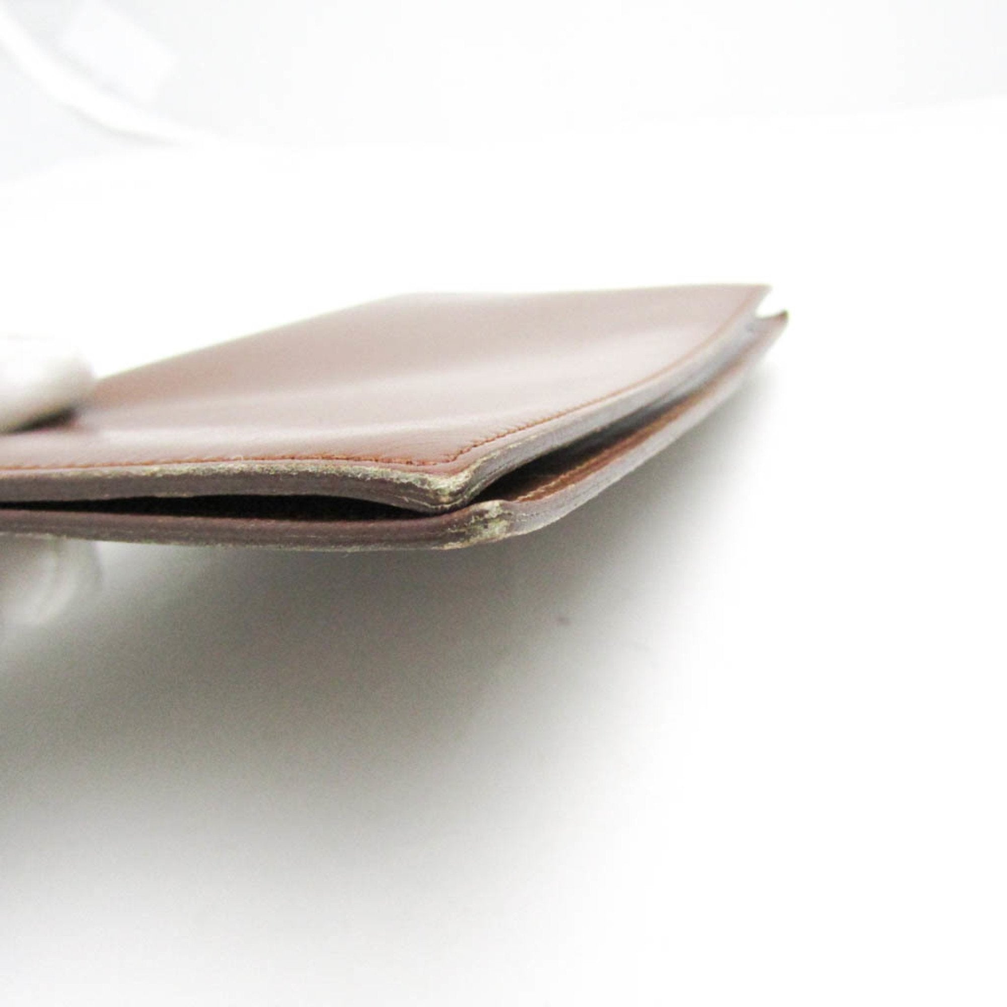 Hermès Agenda Cover Brown Leather Wallet (Pre-Owned)