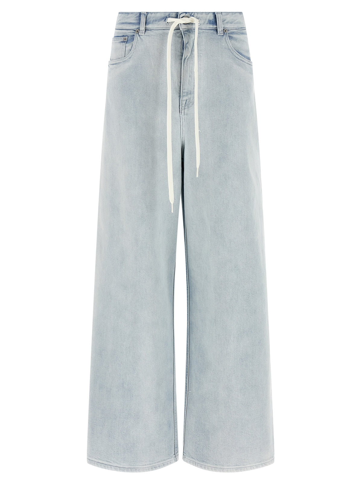 MM6 Maison Margiela Blue Cotton Jeans Women's Denim