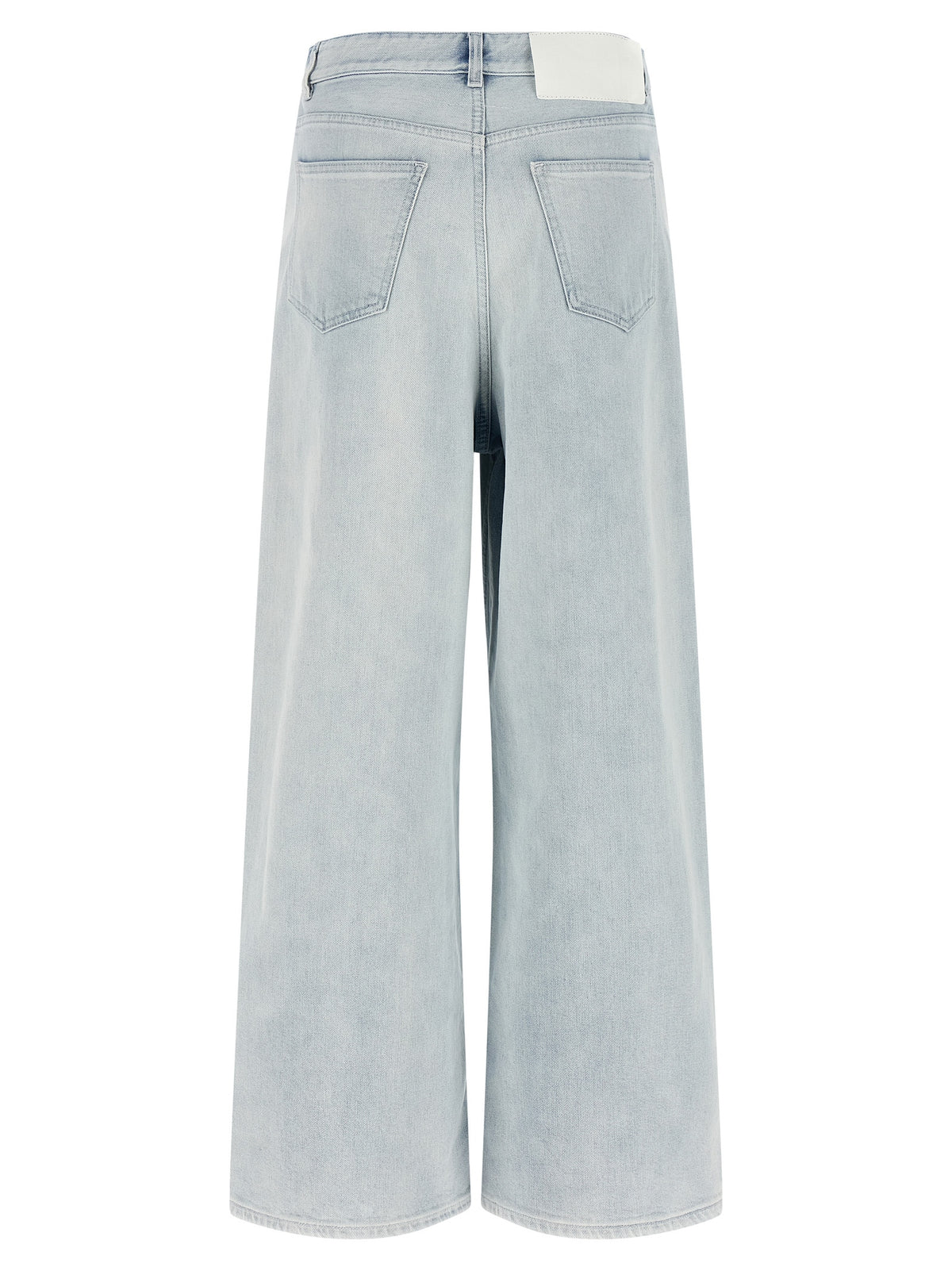 MM6 Maison Margiela Blue Cotton Jeans Women's Denim