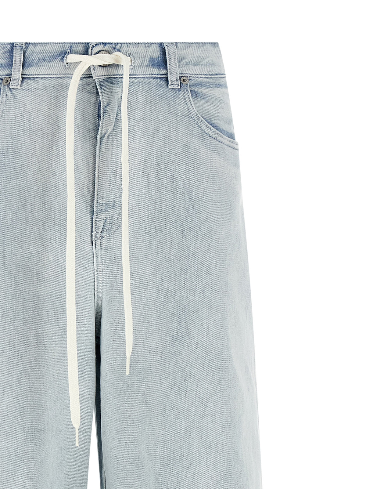 MM6 Maison Margiela Blue Cotton Jeans Women's Denim