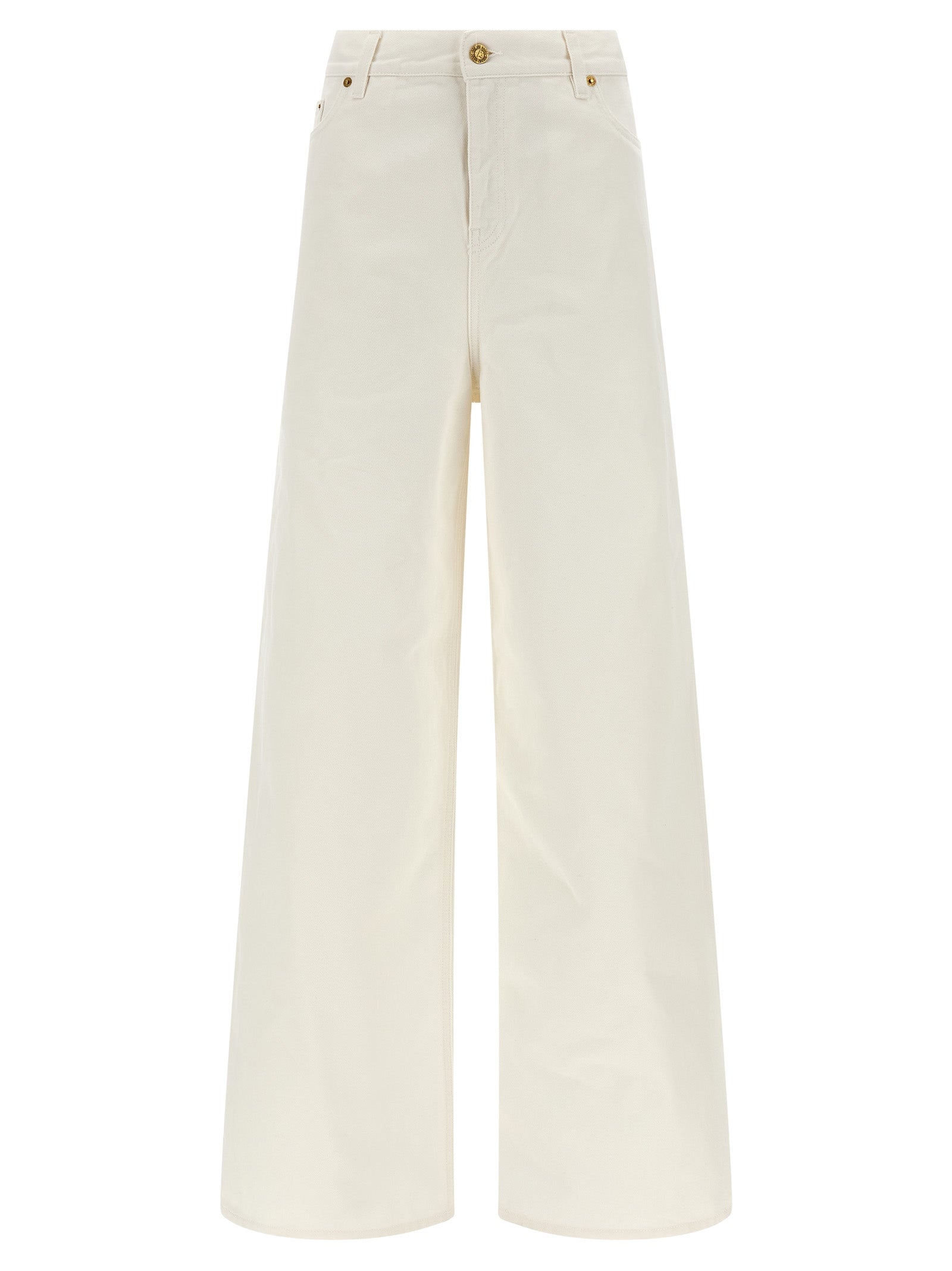 Golden Goose White Cotton Boyfriend Women's Jeans