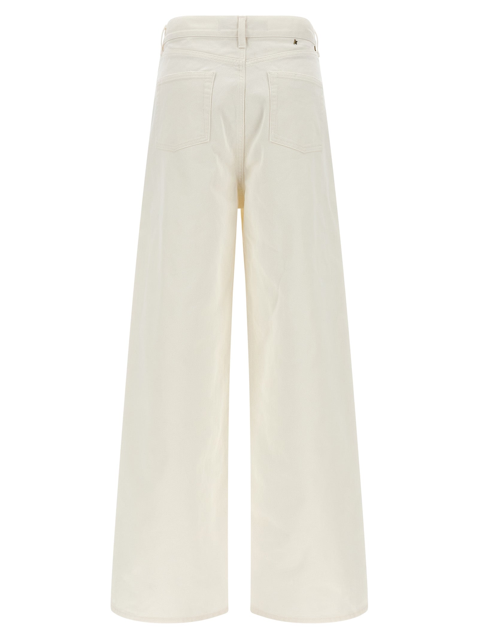 Golden Goose White Cotton Boyfriend Women's Jeans
