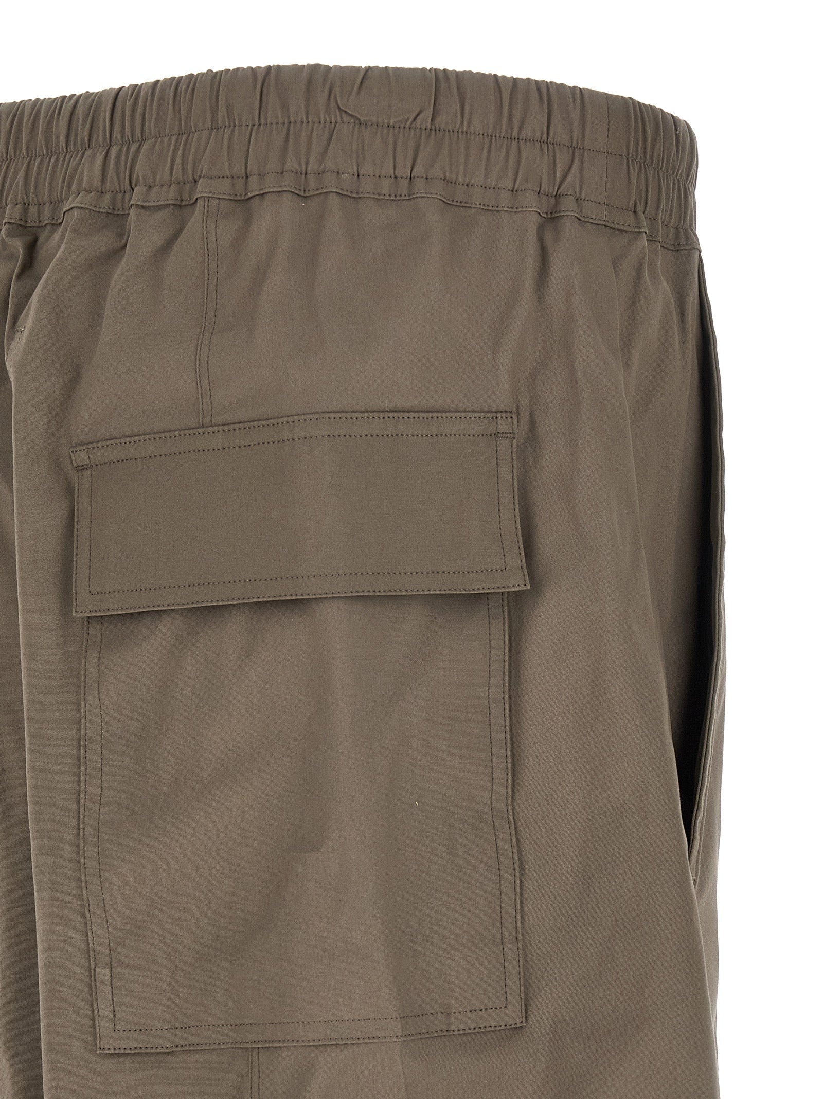 Rick Owens Gray Cotton Casual Men's Pants