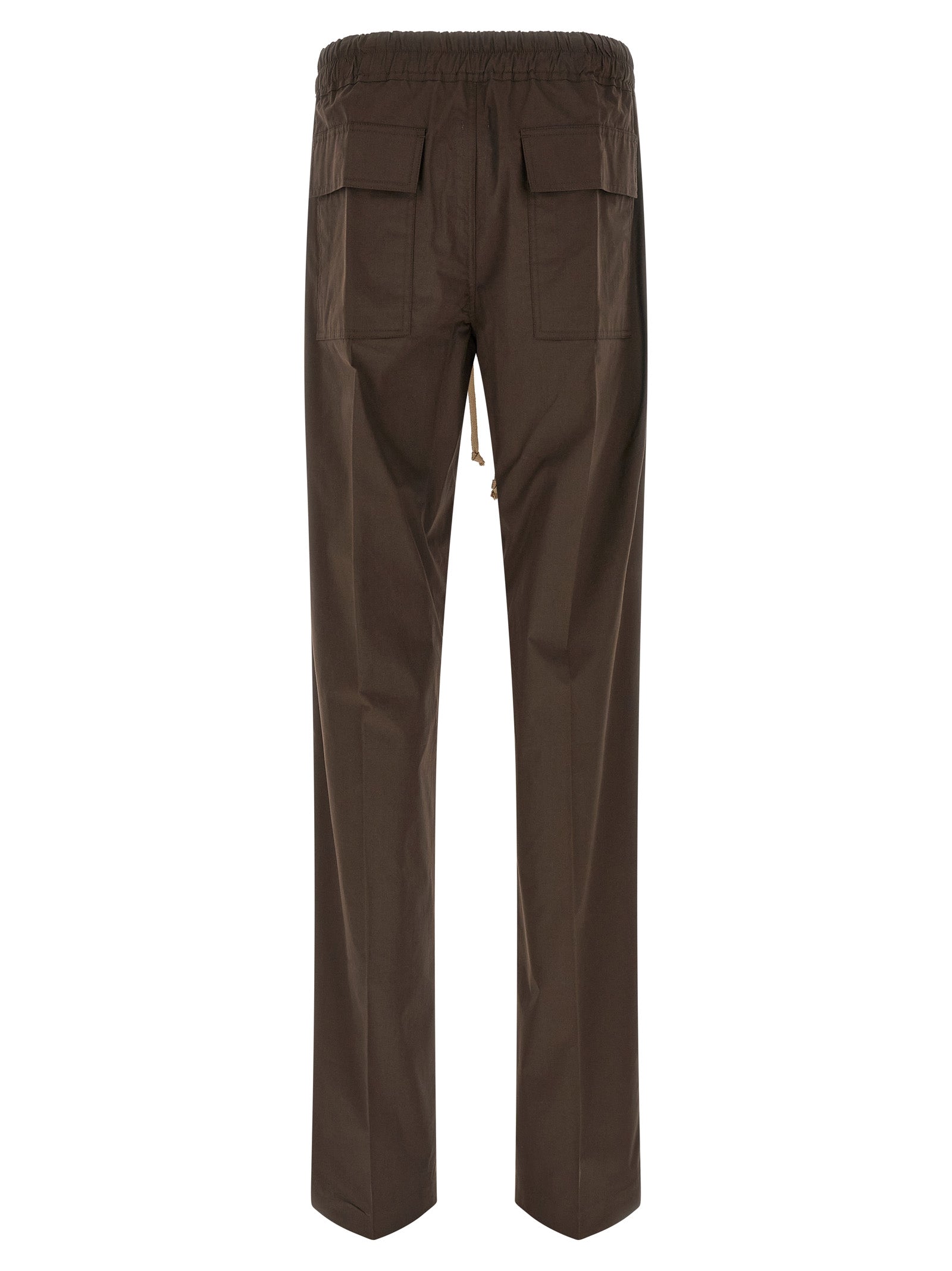 Rick Owens Brown Cotton Casual Men's Pants