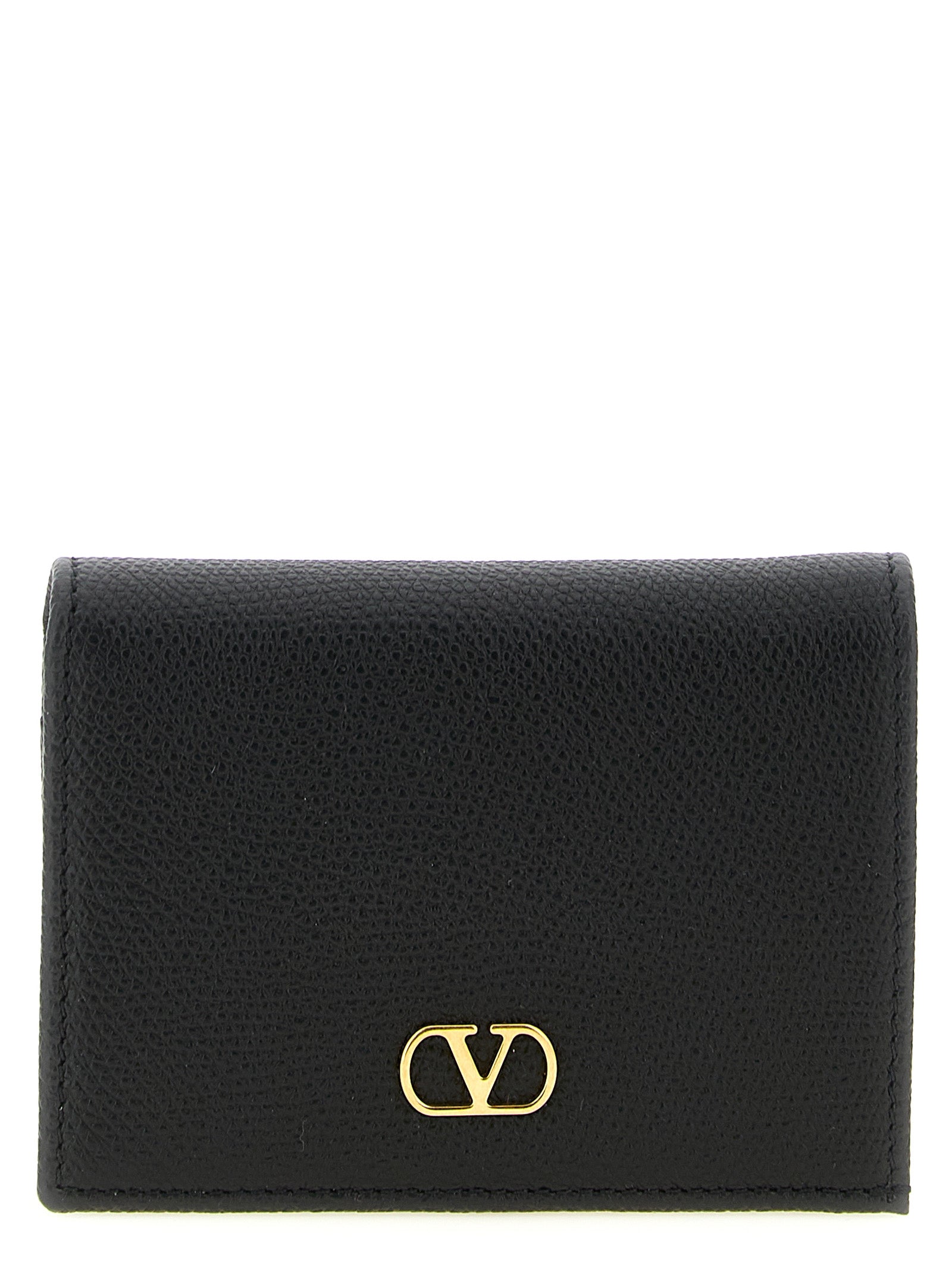 Valentino Garavani Black Calfskin Women's Cardholder