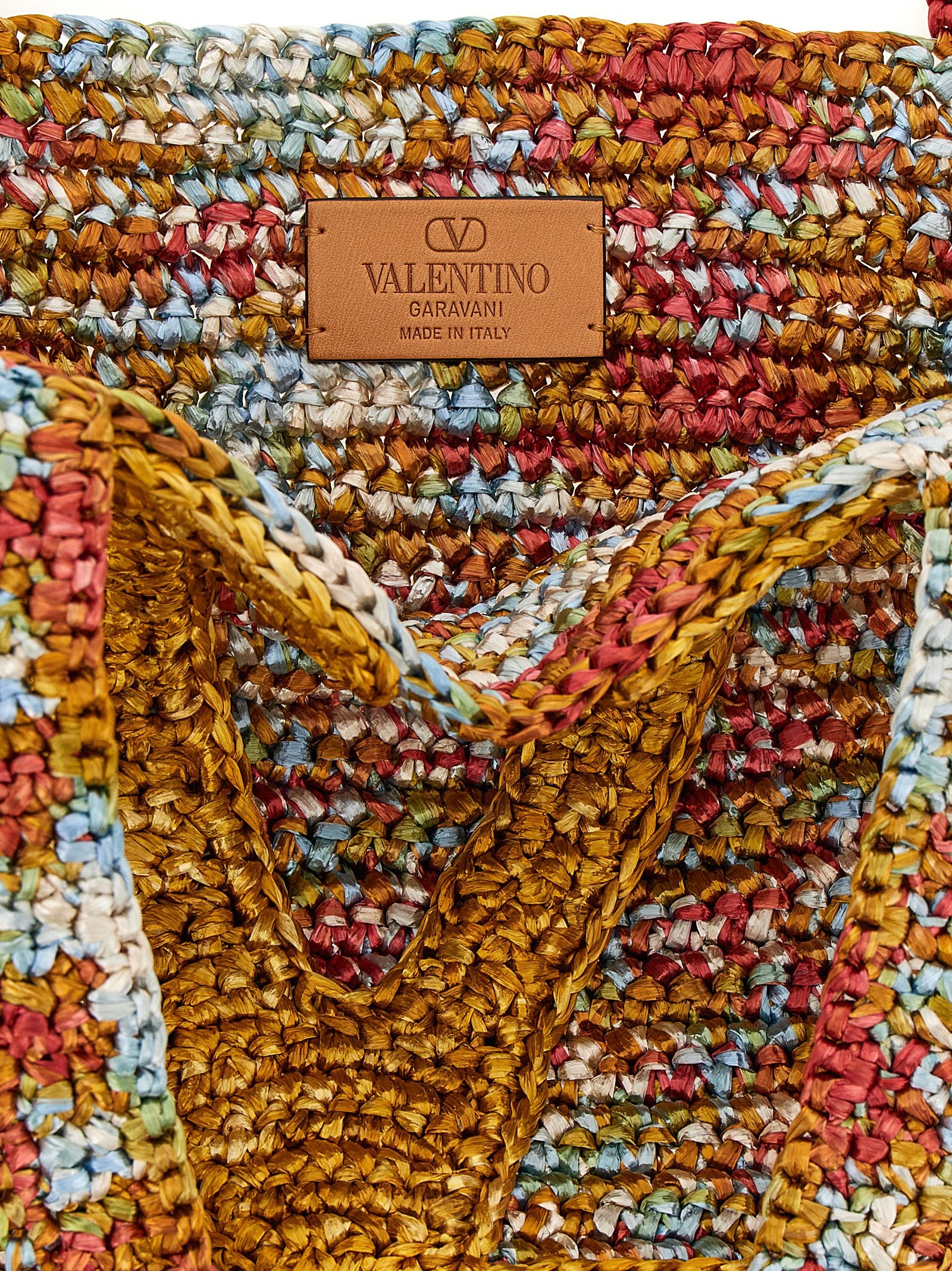 Valentino Garavani Multicolor Viscose Tote Women's Bag