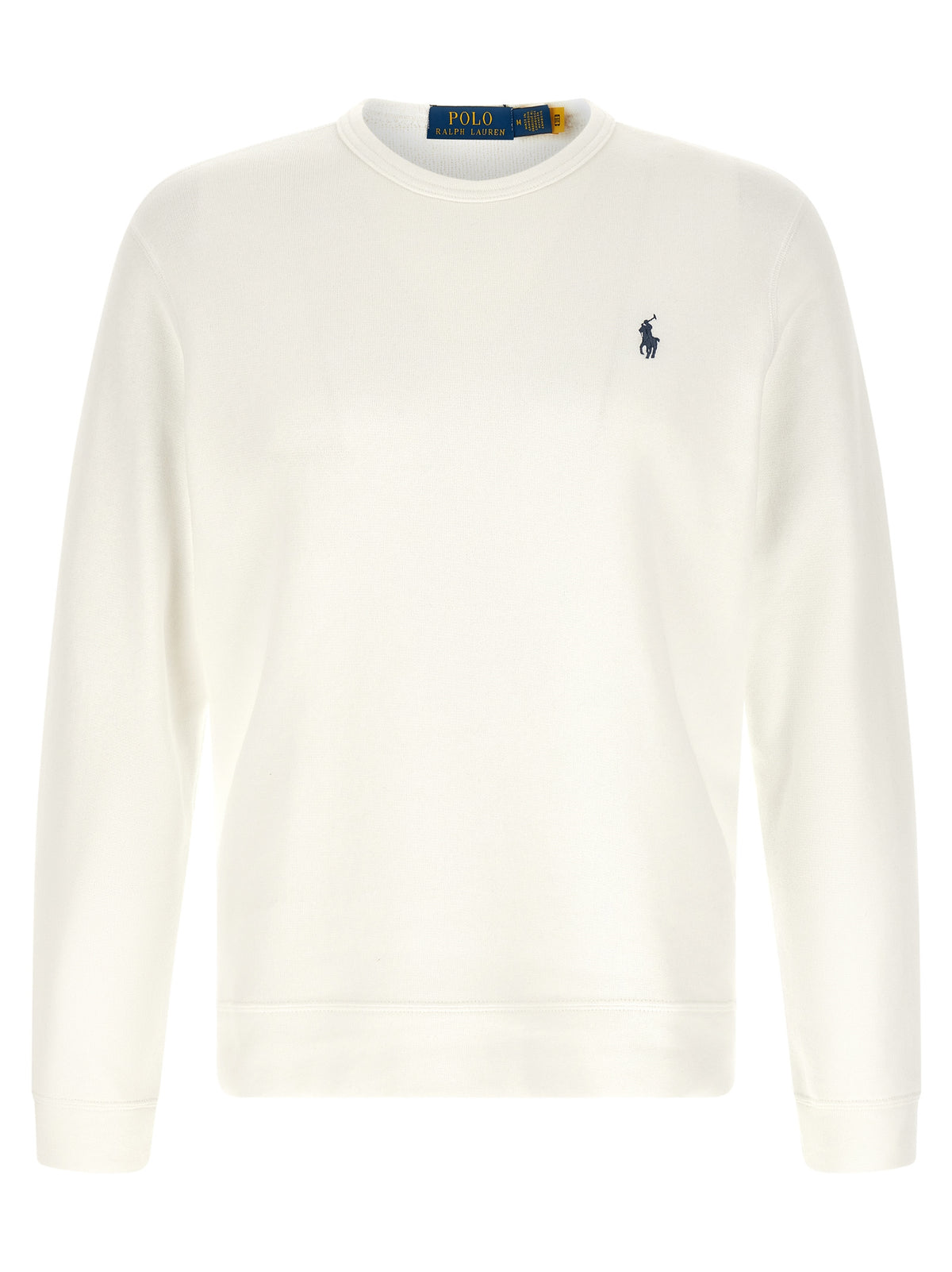 Polo Ralph Lauren White Cotton Men's Sweatshirt