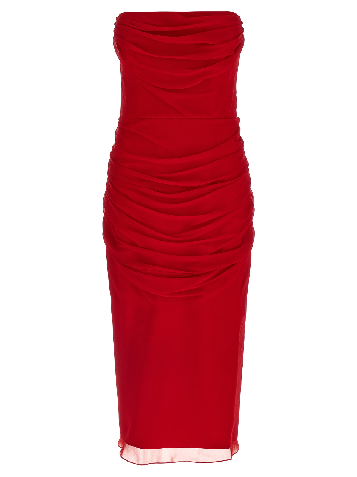 Carolina Herrera Multicolor Silk Midi Women's Dress