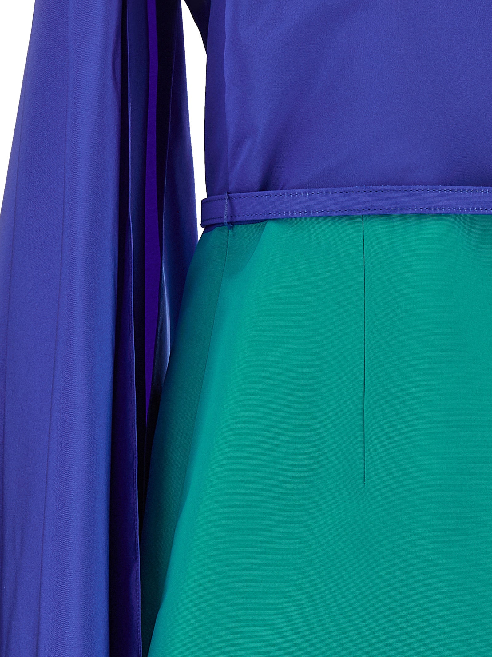 Carolina Herrera Multicolor Silk Midi Women's Dress