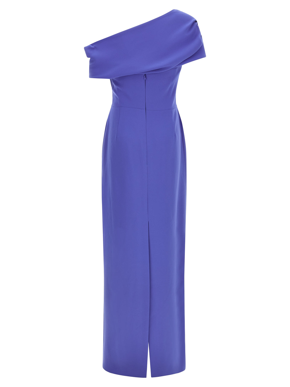 Carolina Herrera Blue Polyester Long Women's Dress