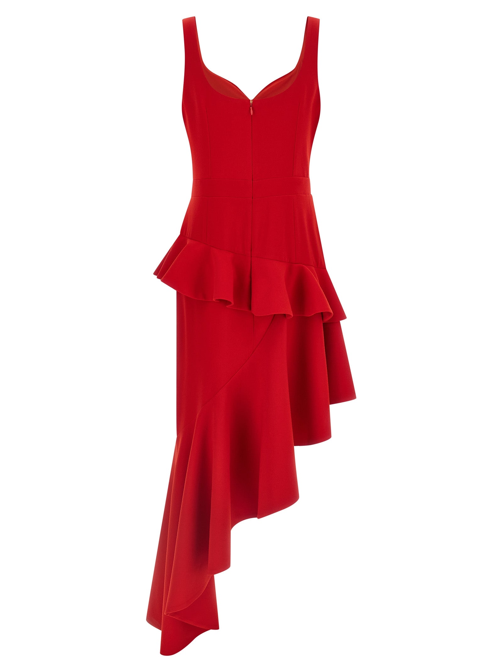 CATALINA Multicolor Polyester Midi Women's Dress