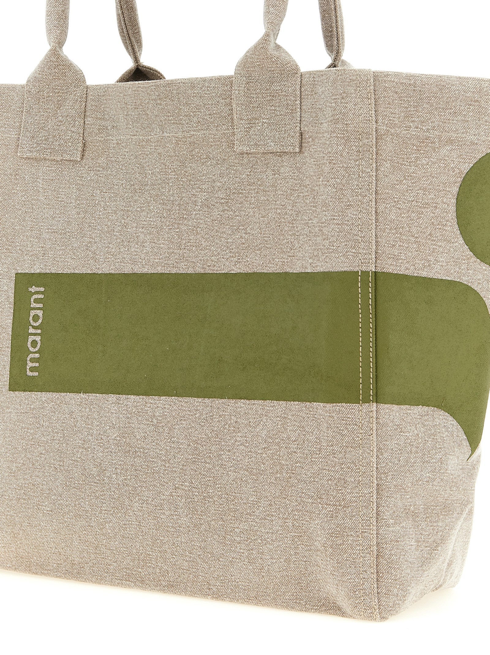 Isabel Marant Bicolor Cotton Tote Women's Bag