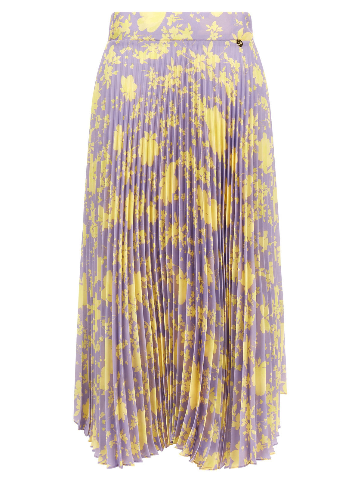 CATALINA Purple Recycled Polyester Midi Women's Skirt