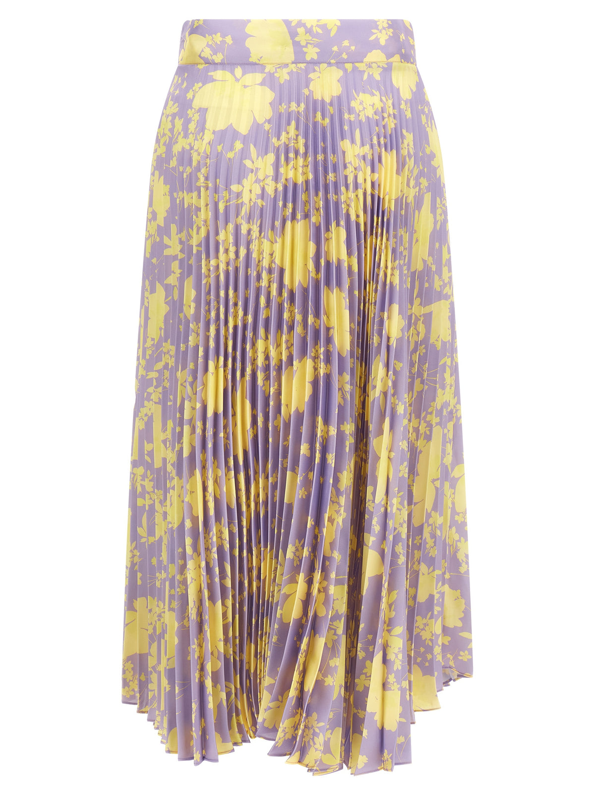 CATALINA Purple Recycled Polyester Midi Women's Skirt