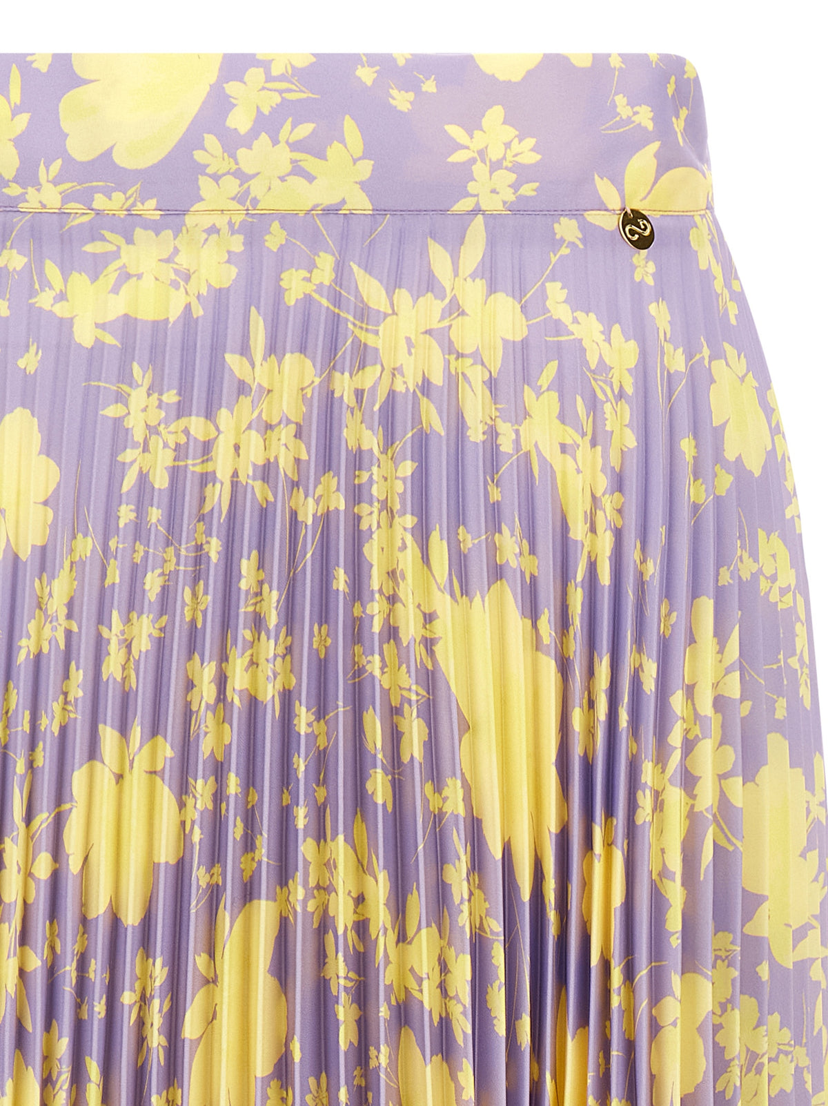 CATALINA Purple Recycled Polyester Midi Women's Skirt