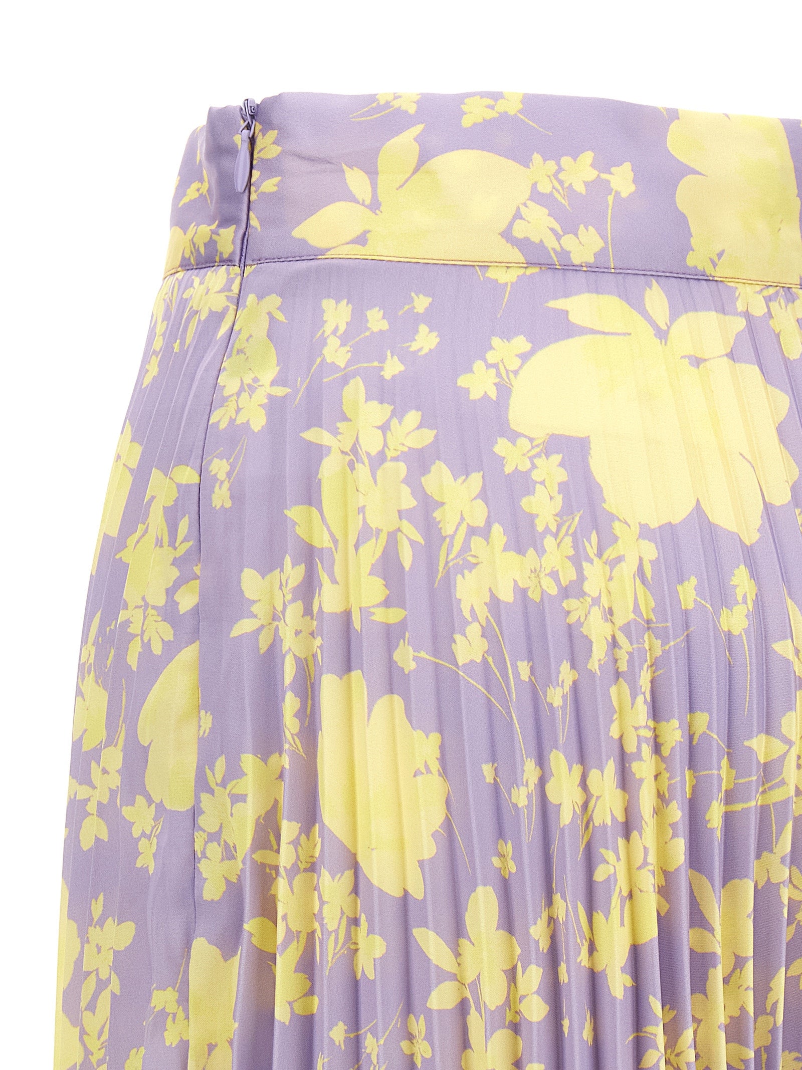 CATALINA Purple Recycled Polyester Midi Women's Skirt