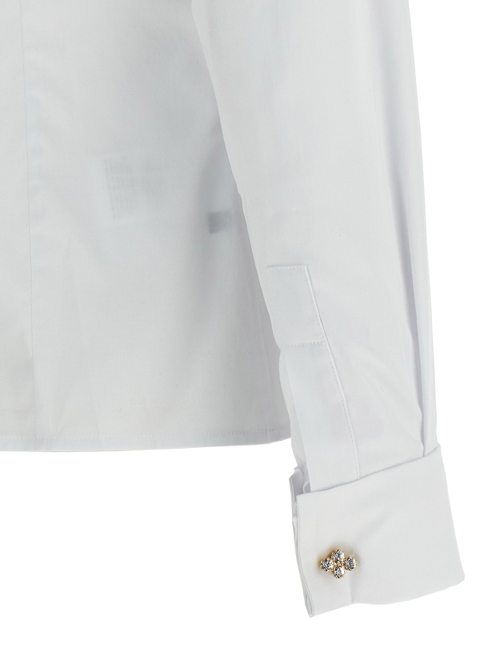 CATALINA White Cotton Women's Blouse