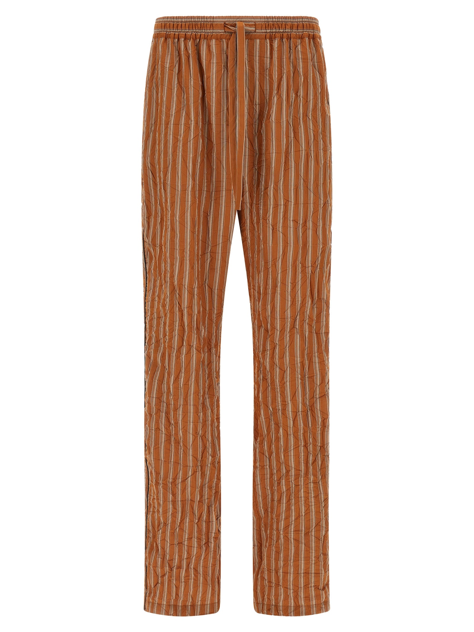 Dolce & Gabbana Brown Viscose Casual Men's Pants