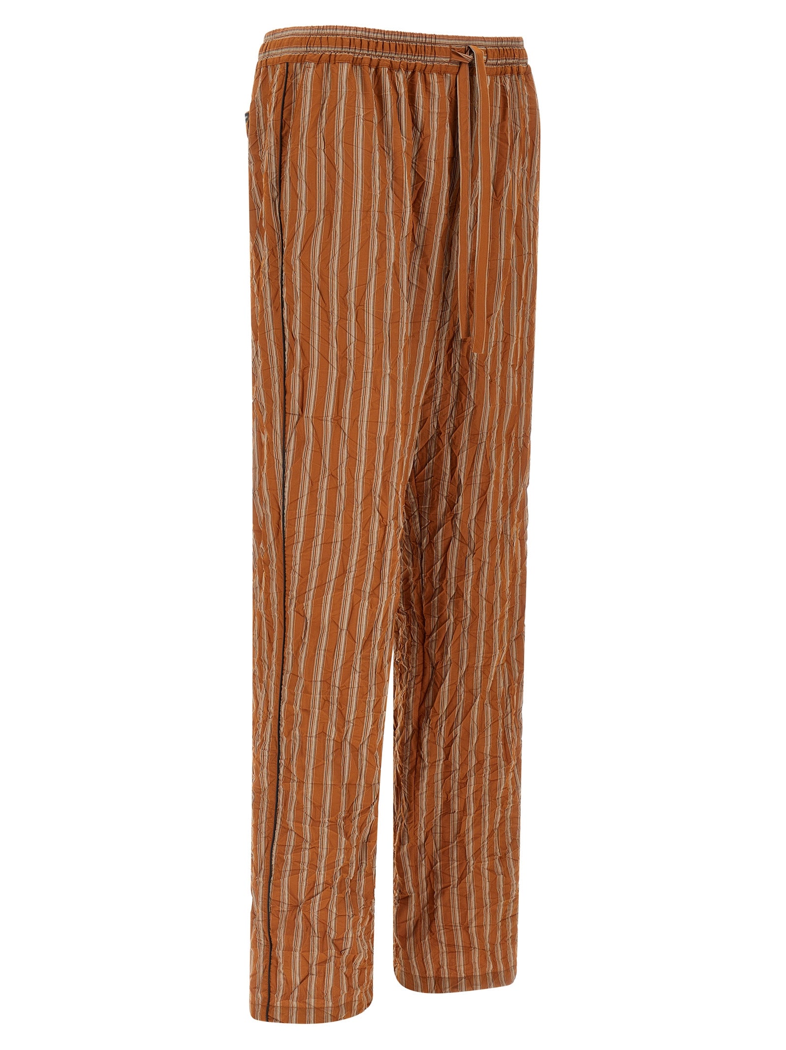 Dolce & Gabbana Brown Viscose Casual Men's Pants