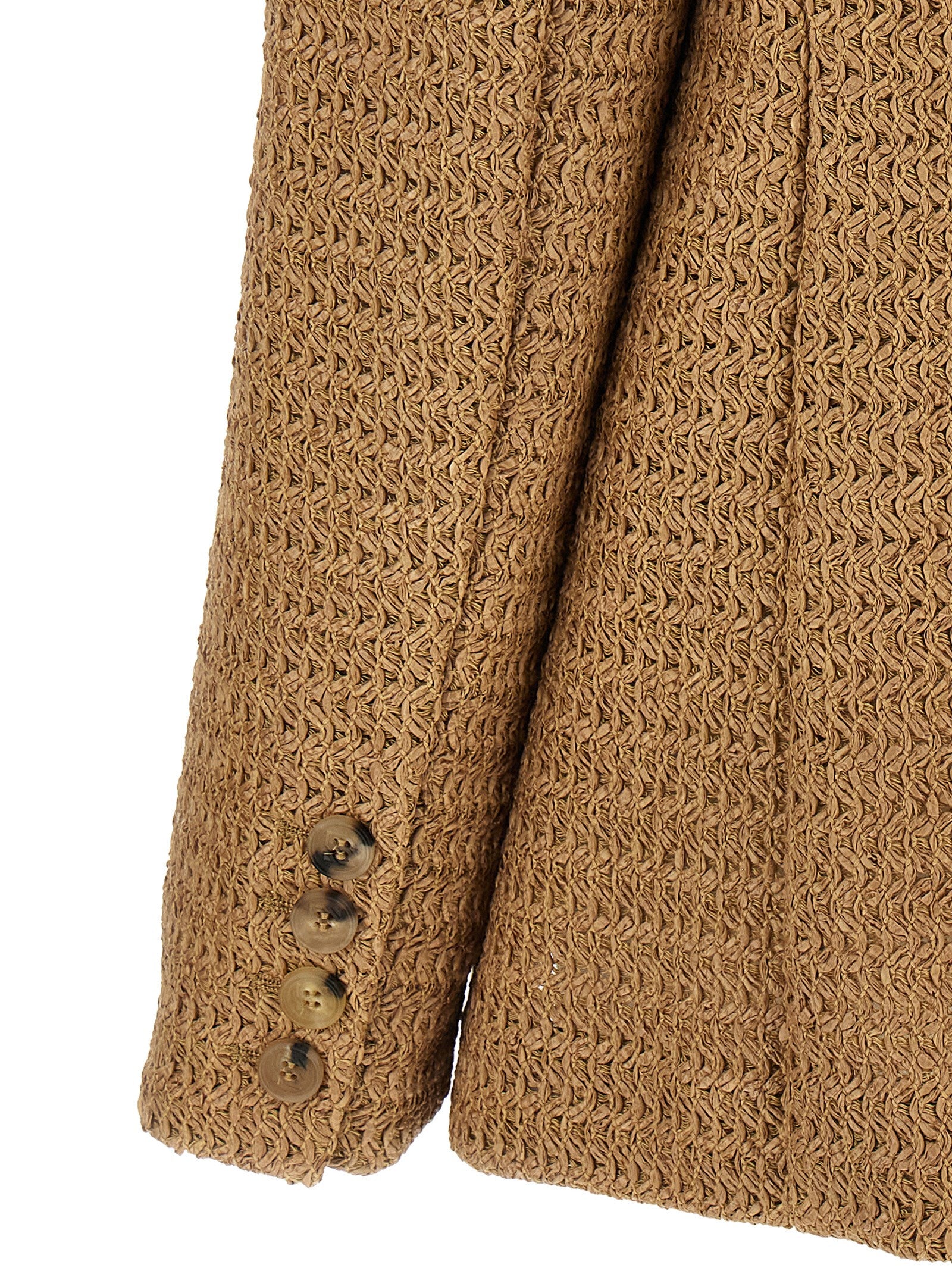 Giuseppe Di Morabito Beige Polyamide Women's Blazer