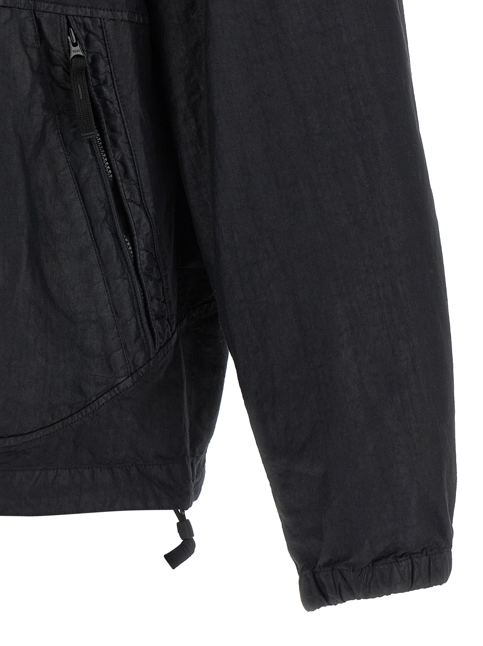 Stone Island Black Polyamide Shell Men's Jacket