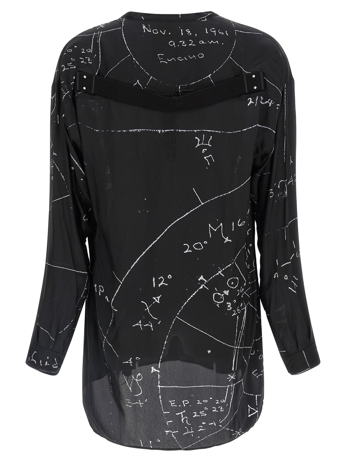 Rick Owens Black Viscose Men's Blouse