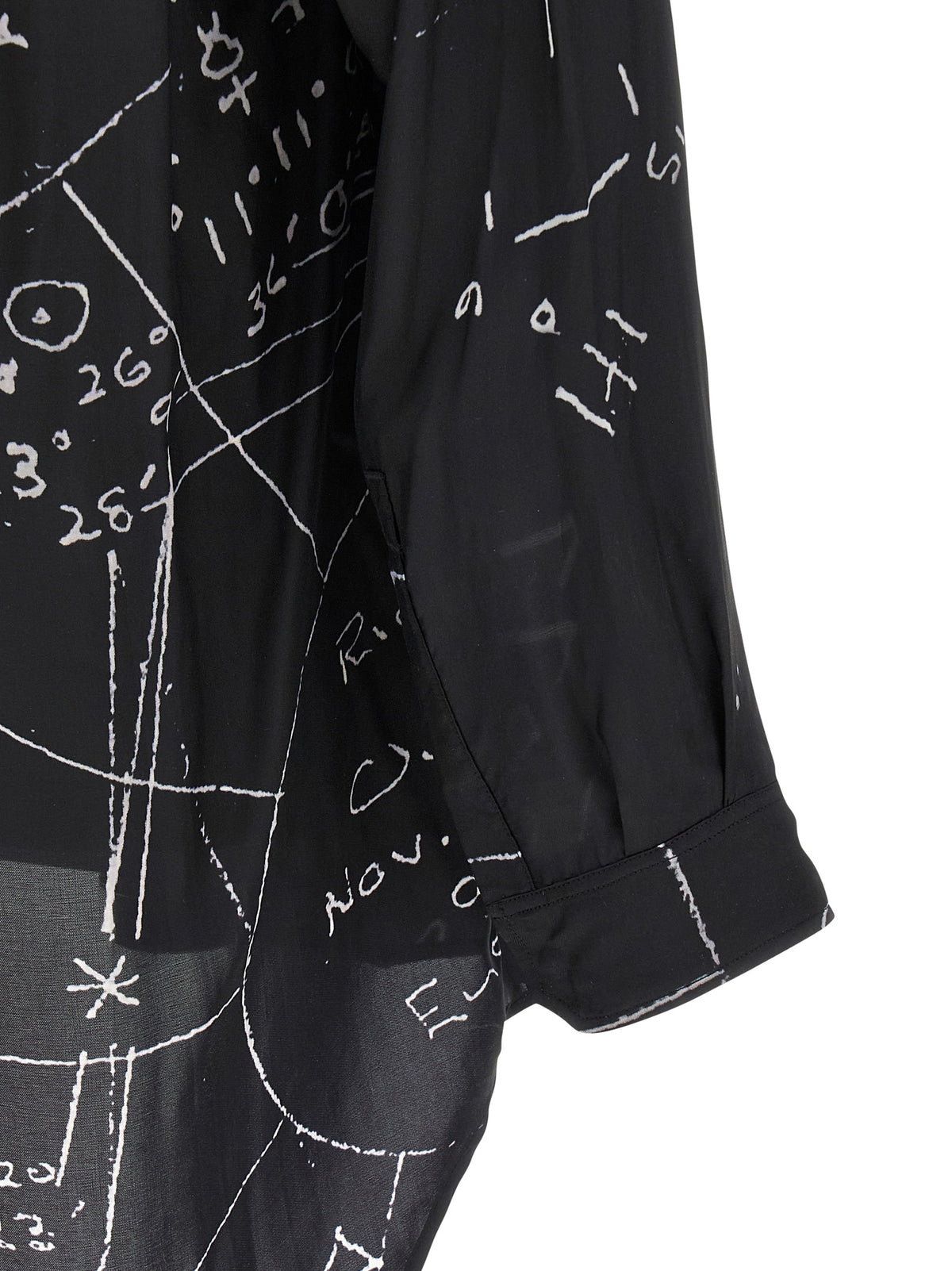 Rick Owens Black Viscose Men's Blouse
