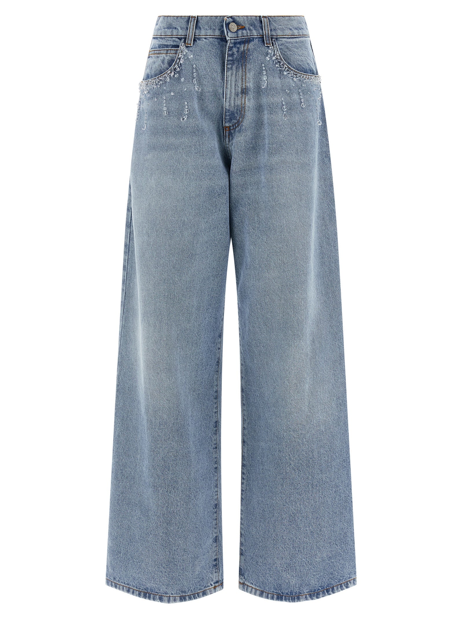 Giuseppe Di Morabito Blue Cotton Jeans Women's Denim