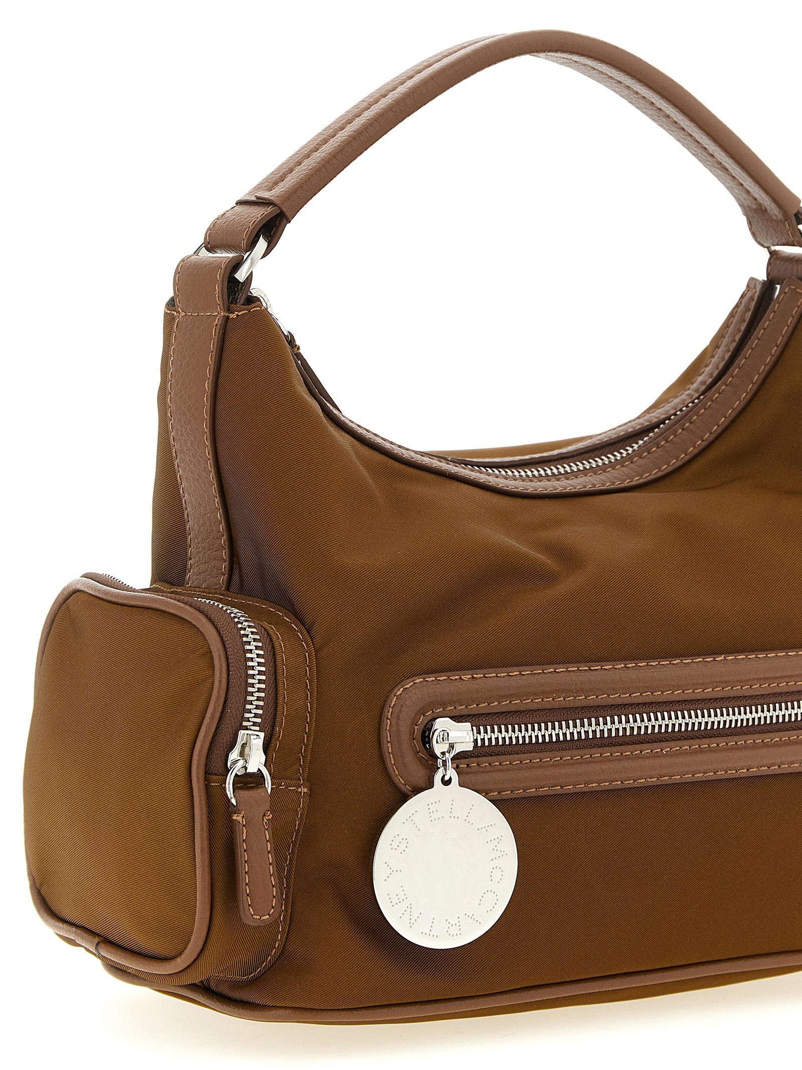 Stella McCartney Brown Polyamide Crossbody Women's Bag