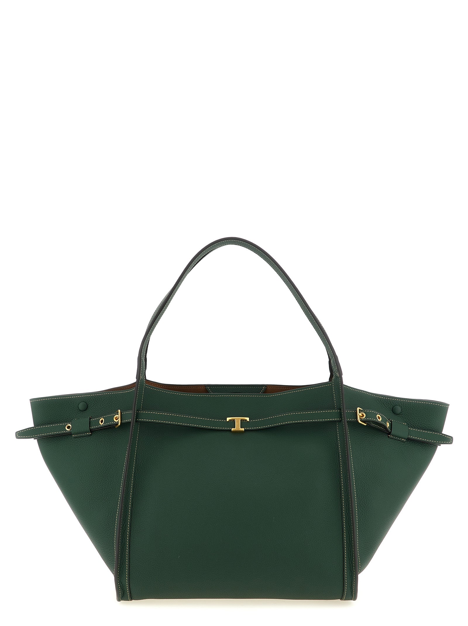 Tod's Bicolor Calfskin Tote Women's Bag