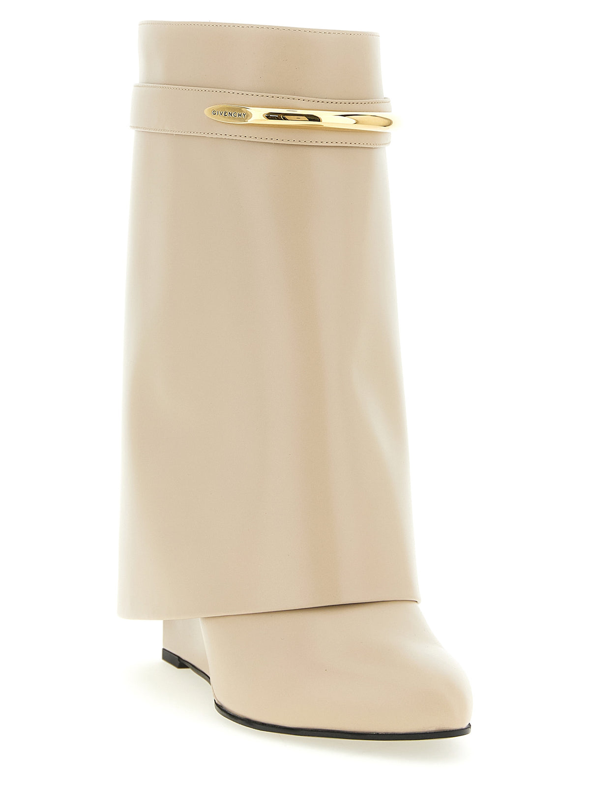 Givenchy Beige Calfskin Ankle Women's Boots