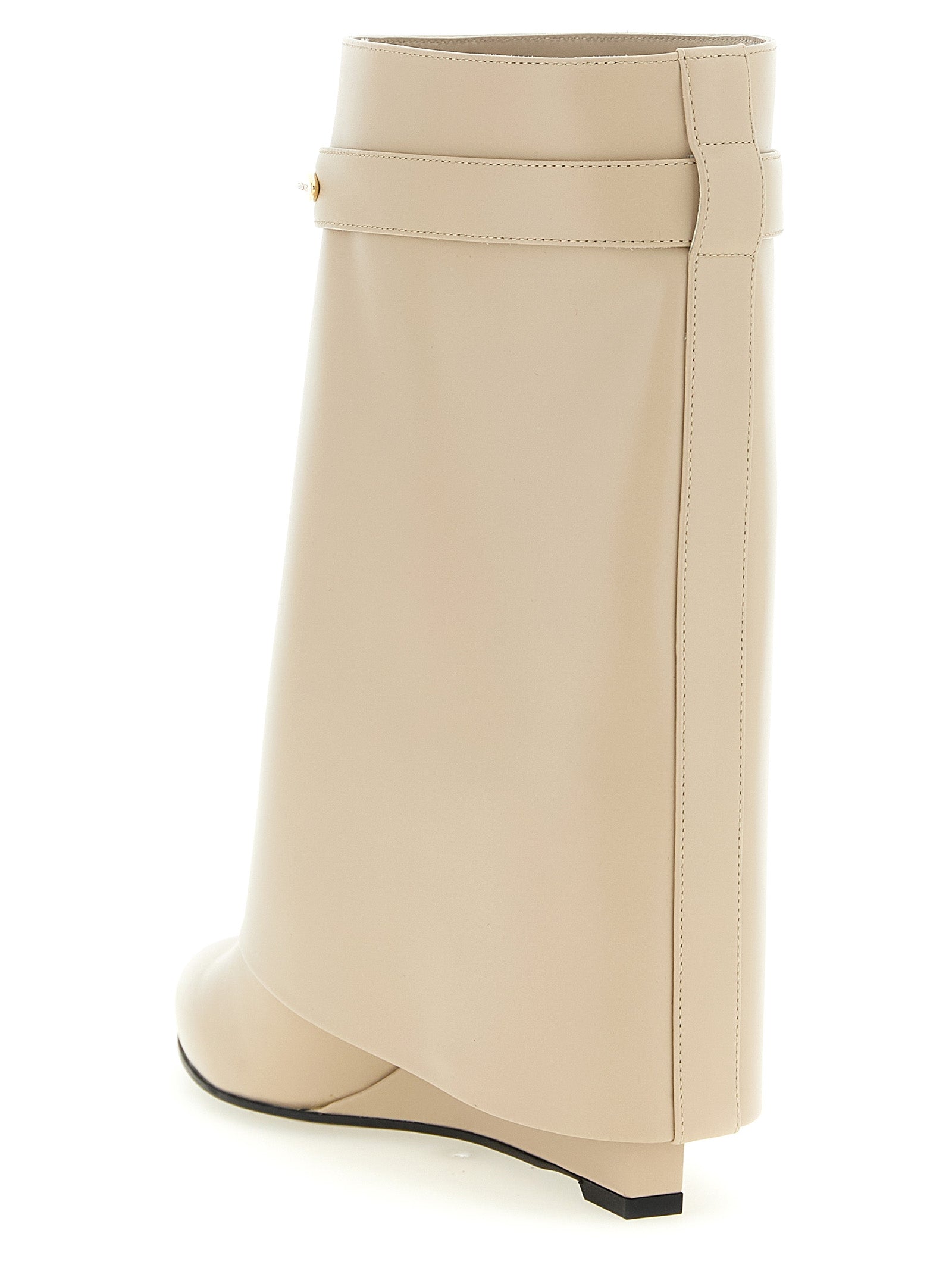 Givenchy Beige Calfskin Ankle Women's Boots