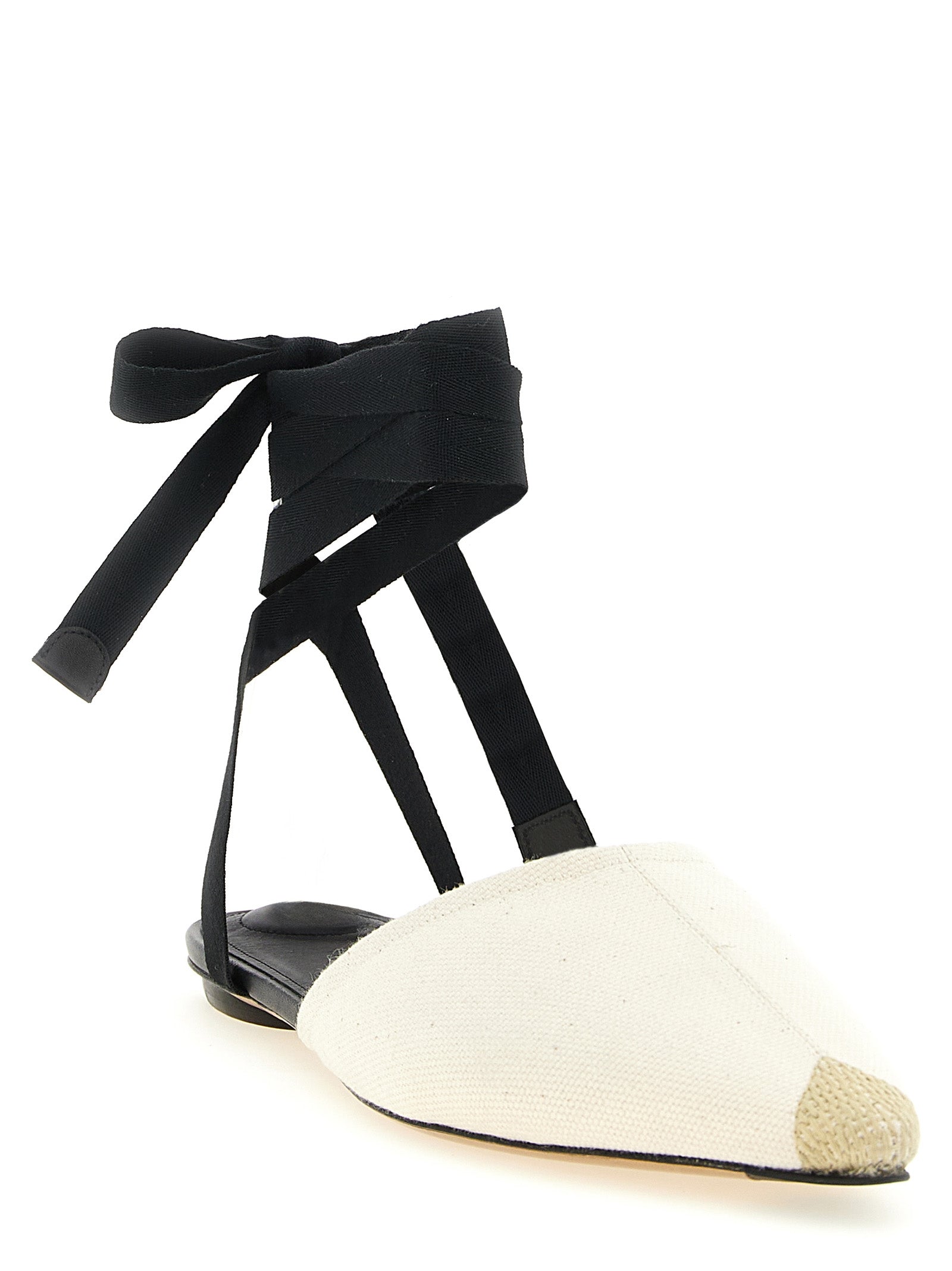 Jacquemus Beige Cowhide Women's Espadrilles