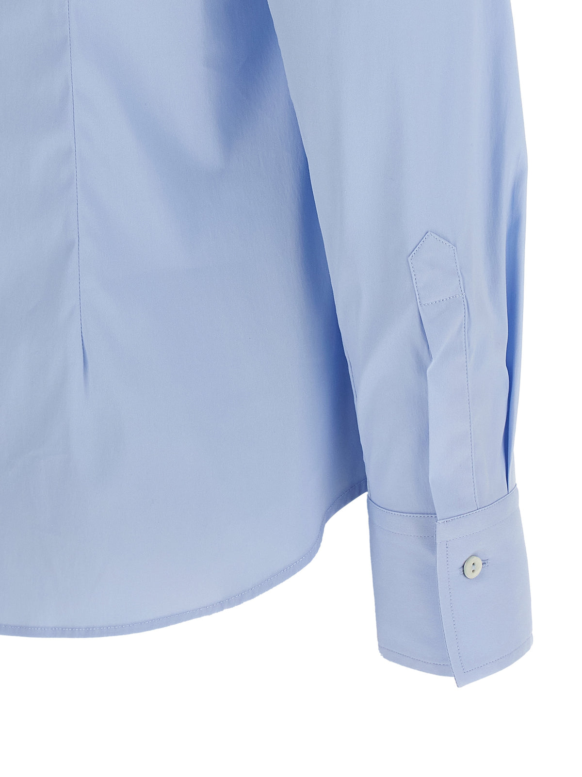 XACUS Blue Cotton Women's Blouse