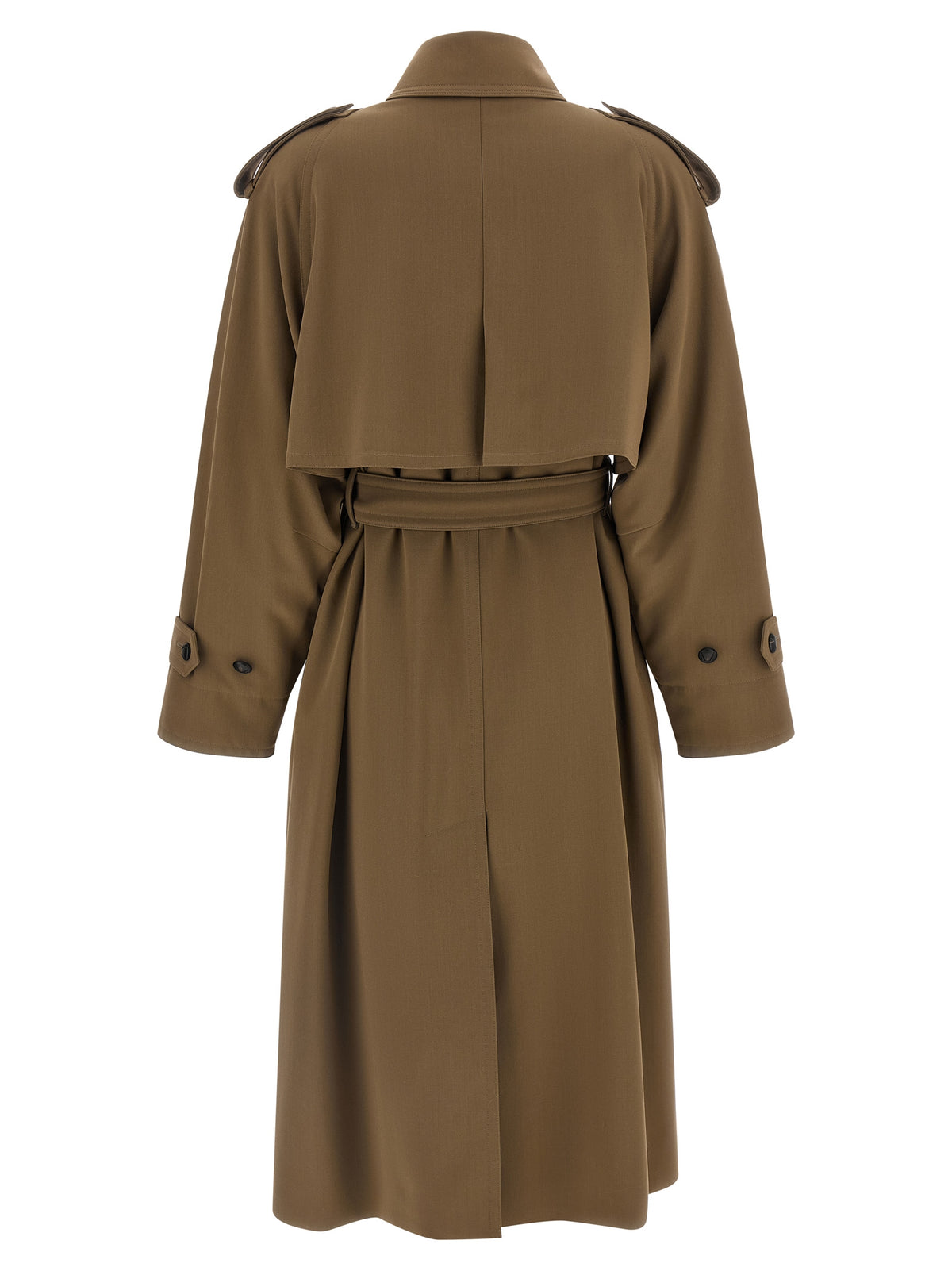 Max Mara Brown Virgin Wool Women's Coat