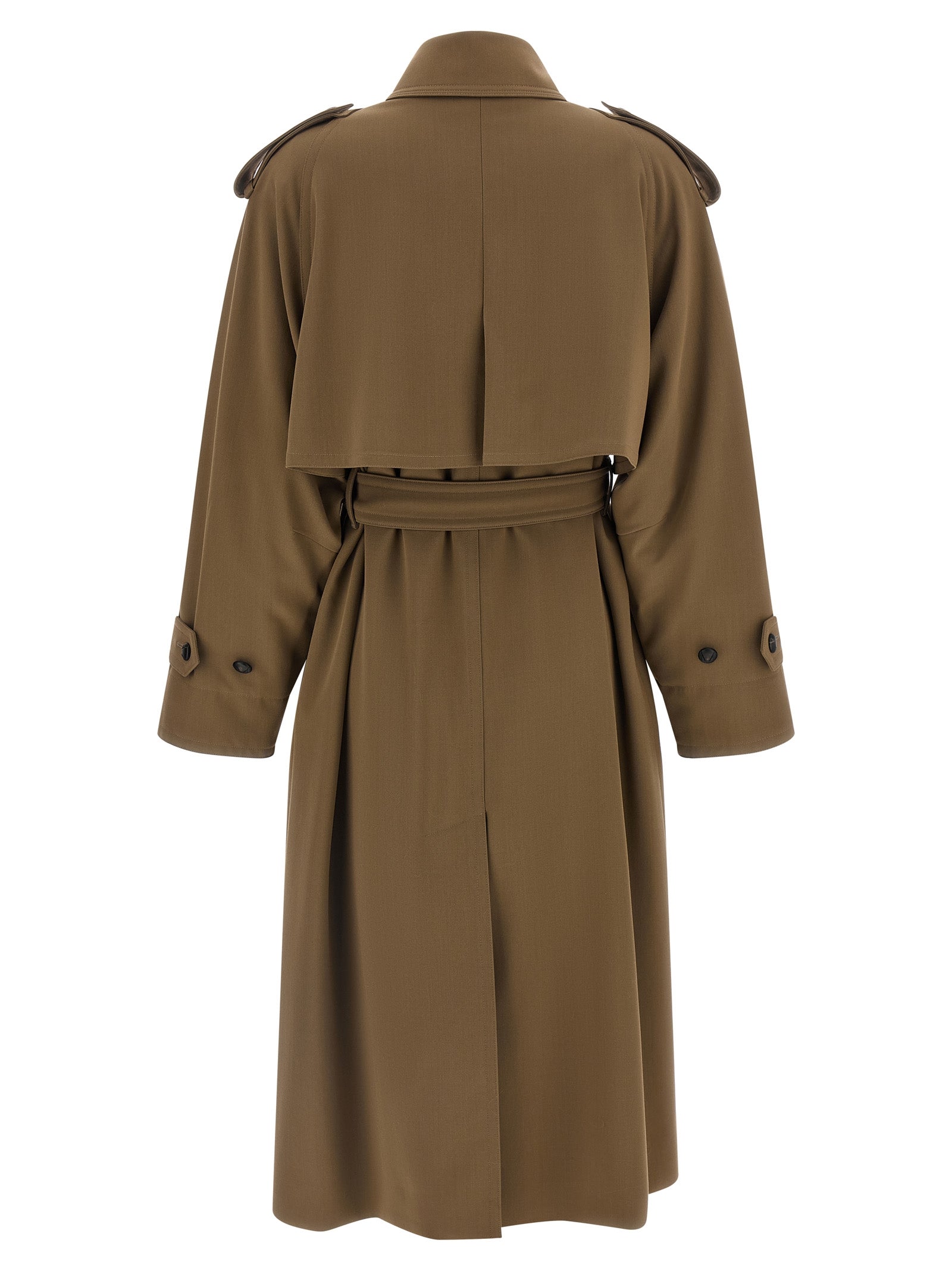 Max Mara Brown Virgin Wool Women's Coat