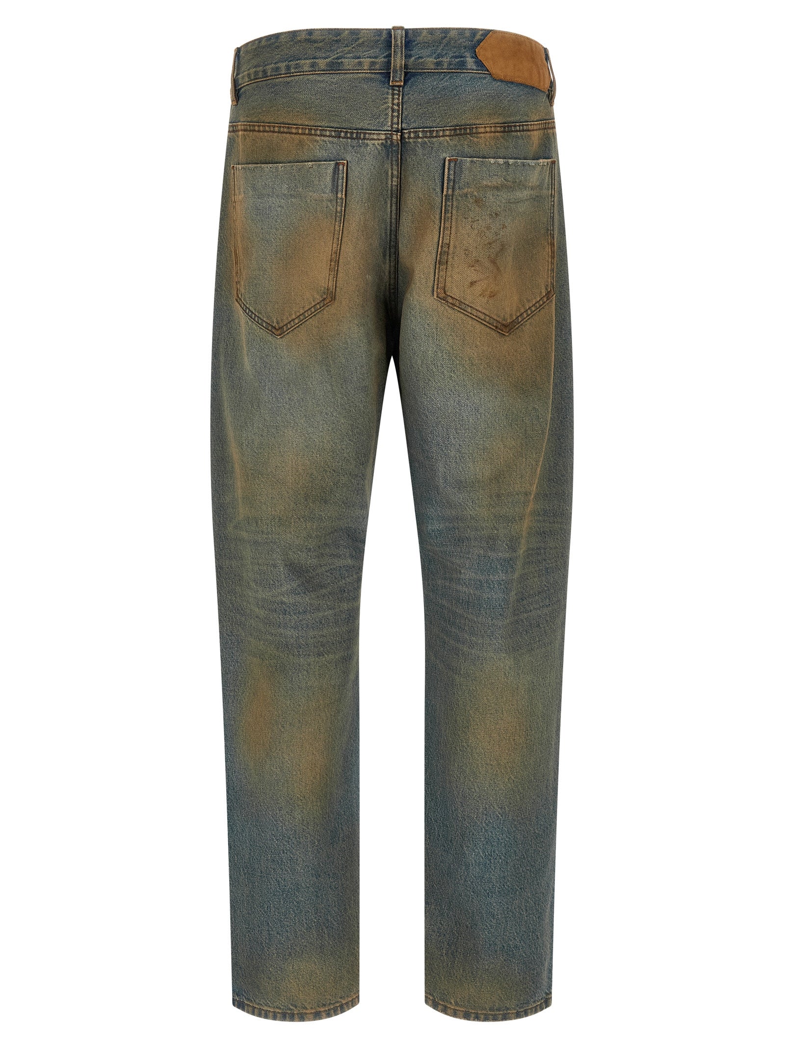 Jacquemus Multicolor Cotton Straight-Leg Men's Jeans