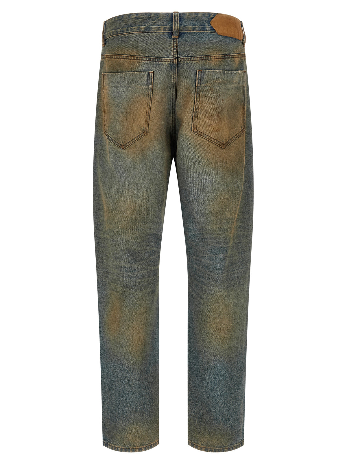 Jacquemus Multicolor Cotton Straight-Leg Men's Jeans