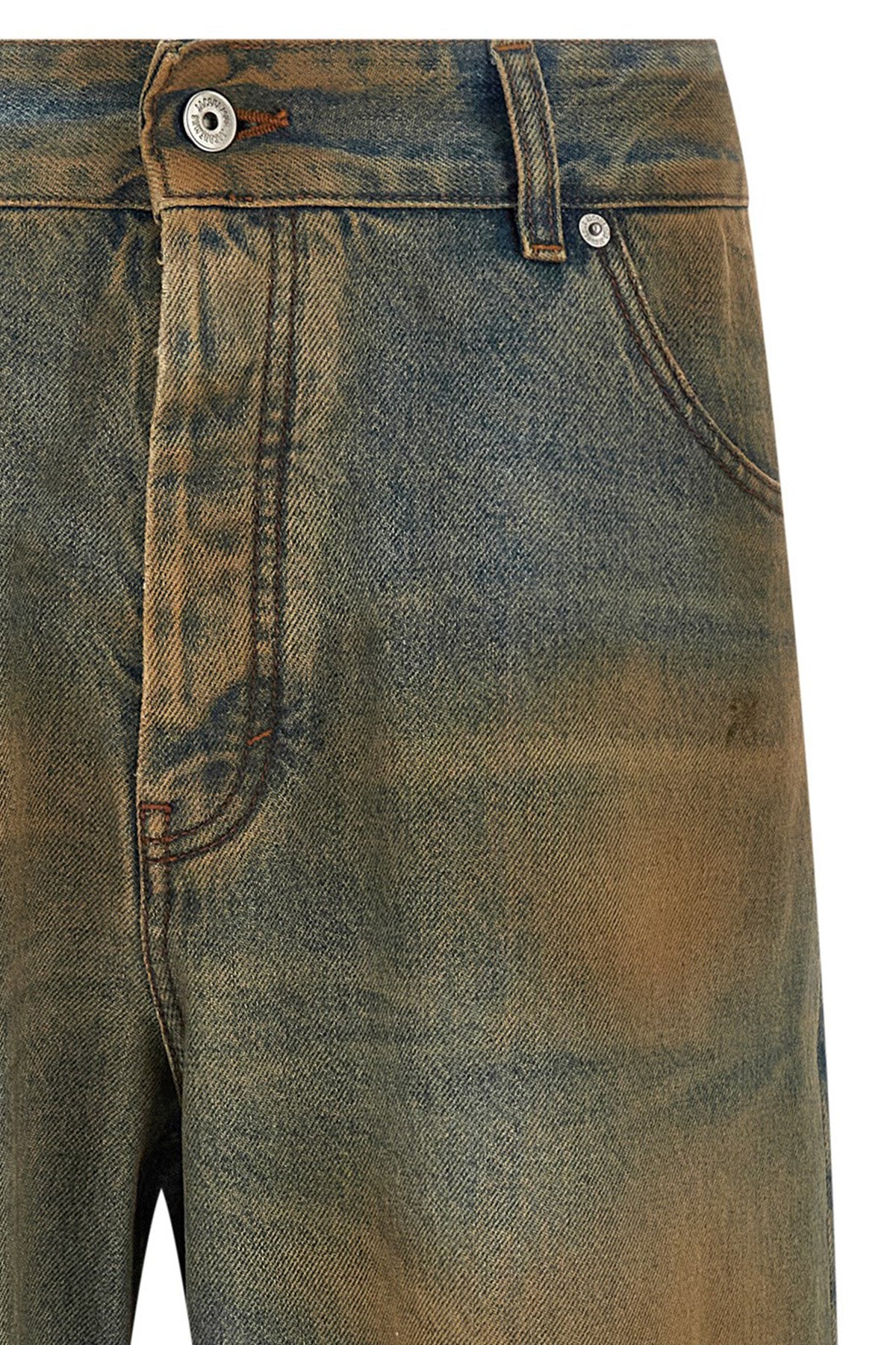 Jacquemus Multicolor Cotton Straight-Leg Men's Jeans