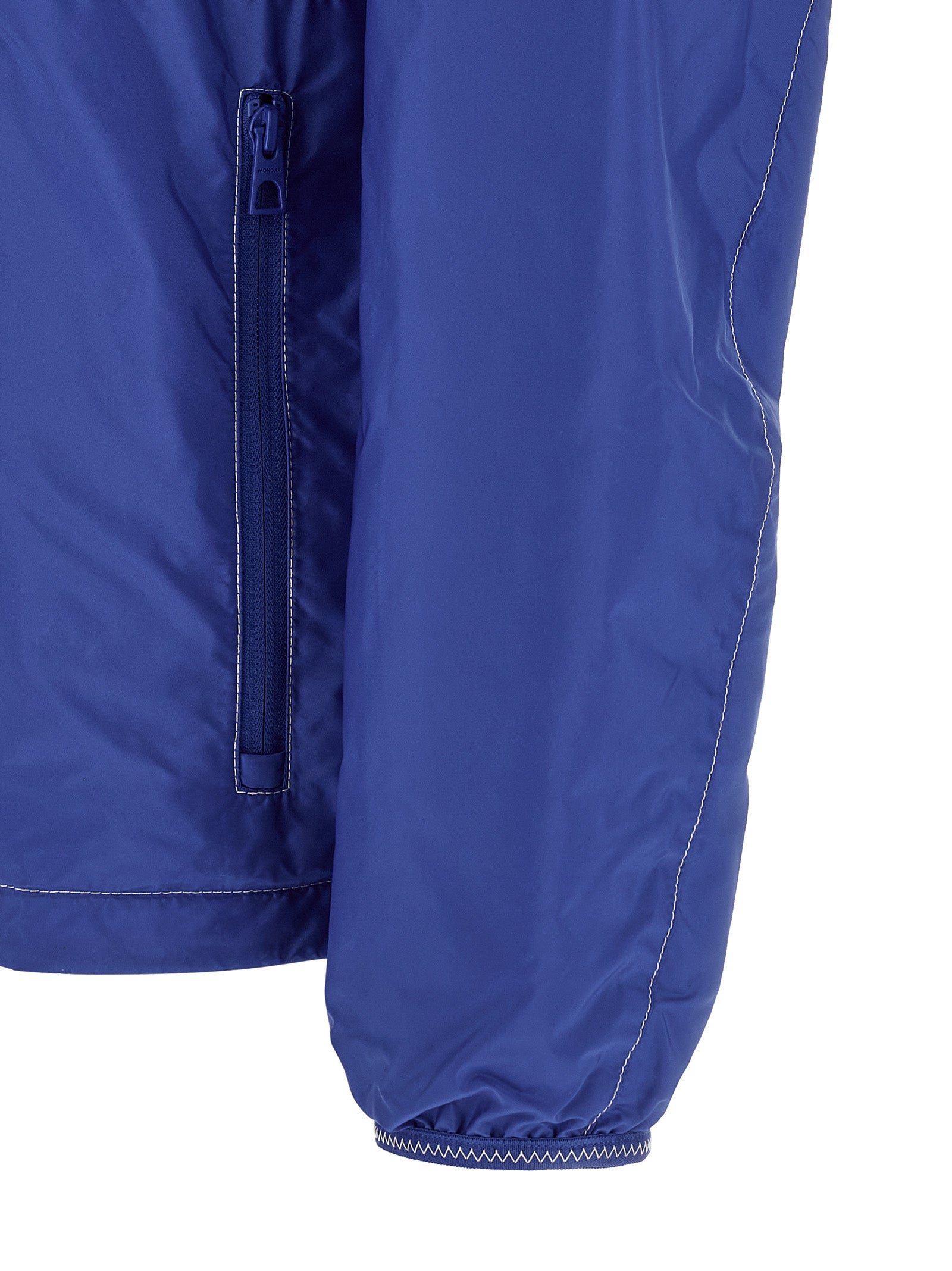 Moncler Blue Polyamide Shell Men's Jacket