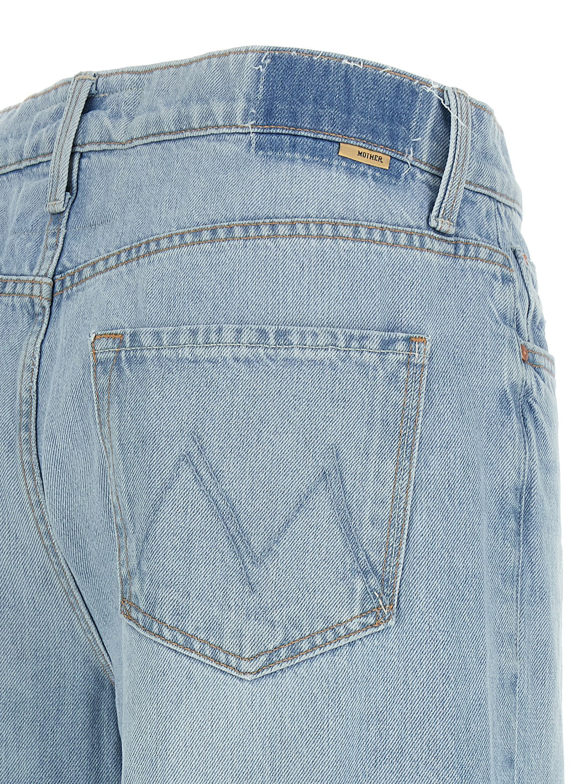 Mother Denim Blue Cotton Jeans Women's Denim