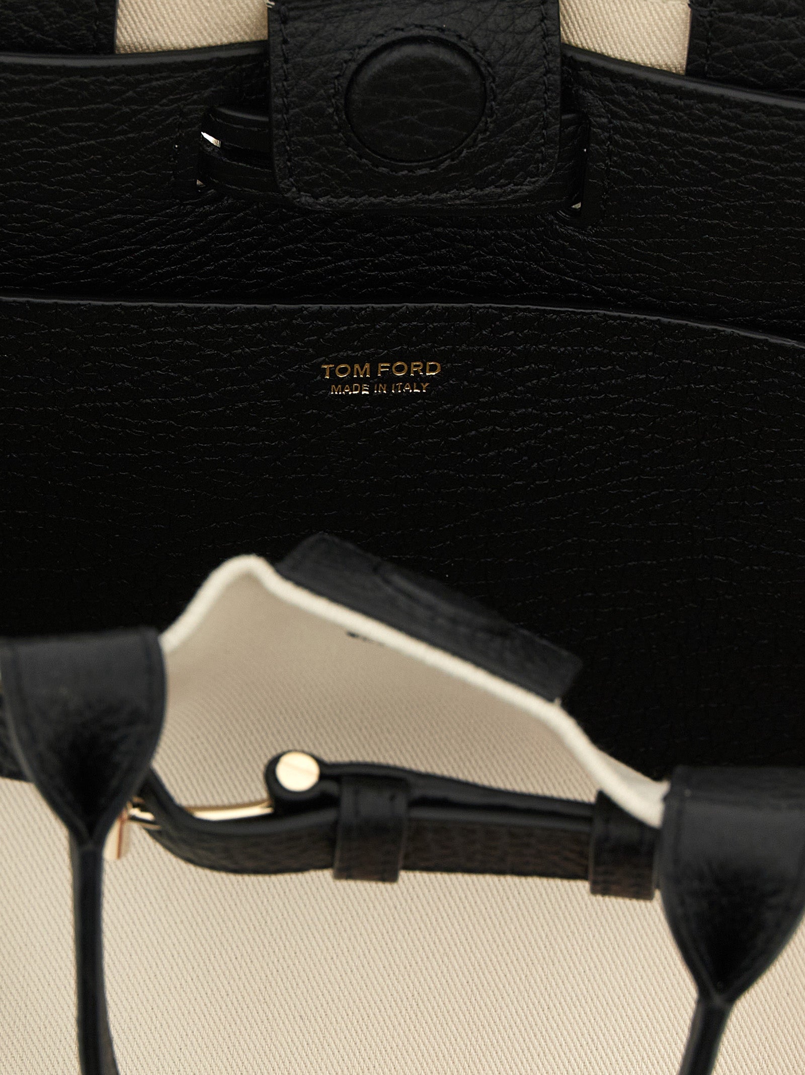 Tom Ford Bicolor Cotton Tote Women's Bag