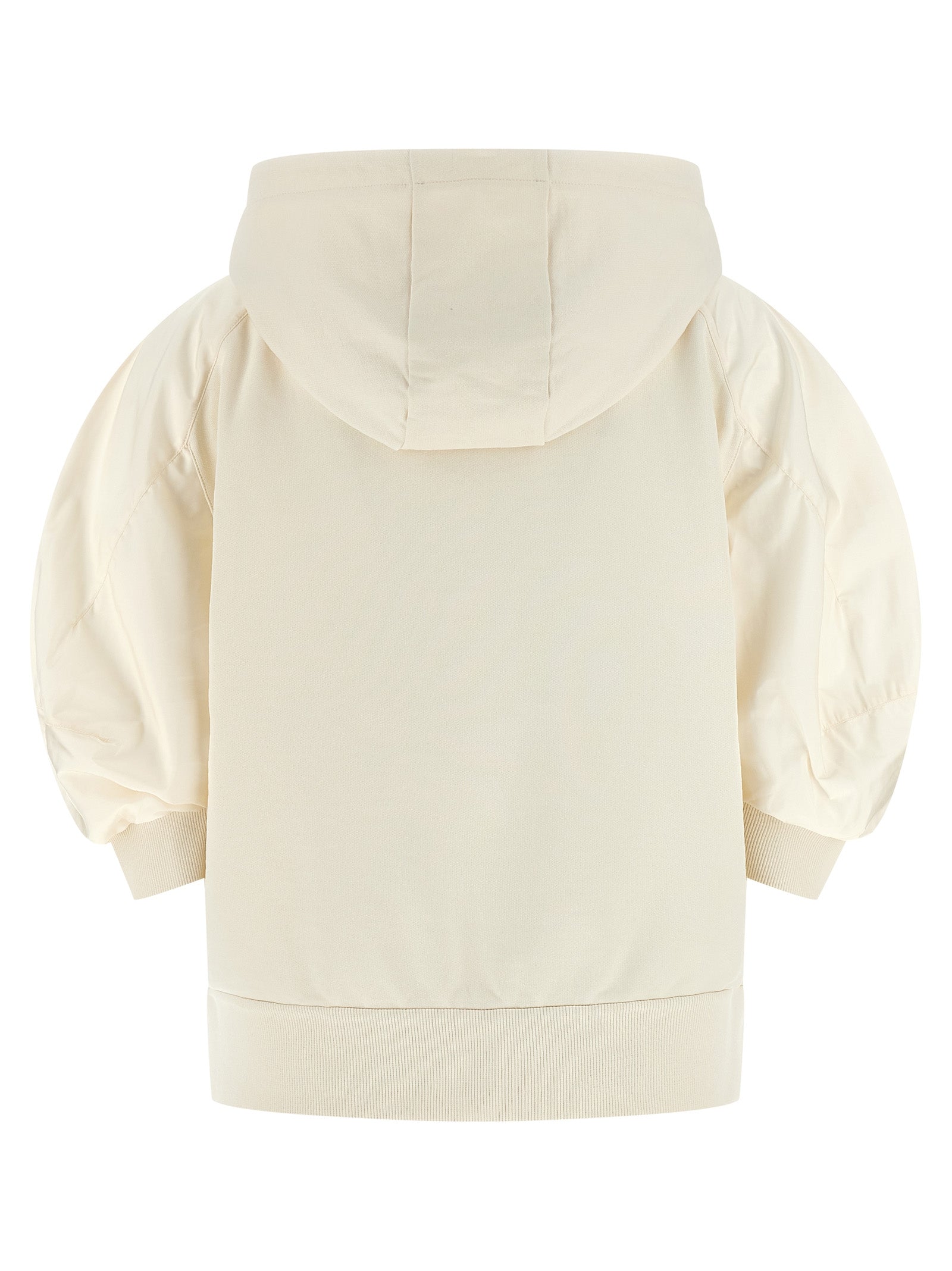 Moncler White Cotton Women's Hoodie